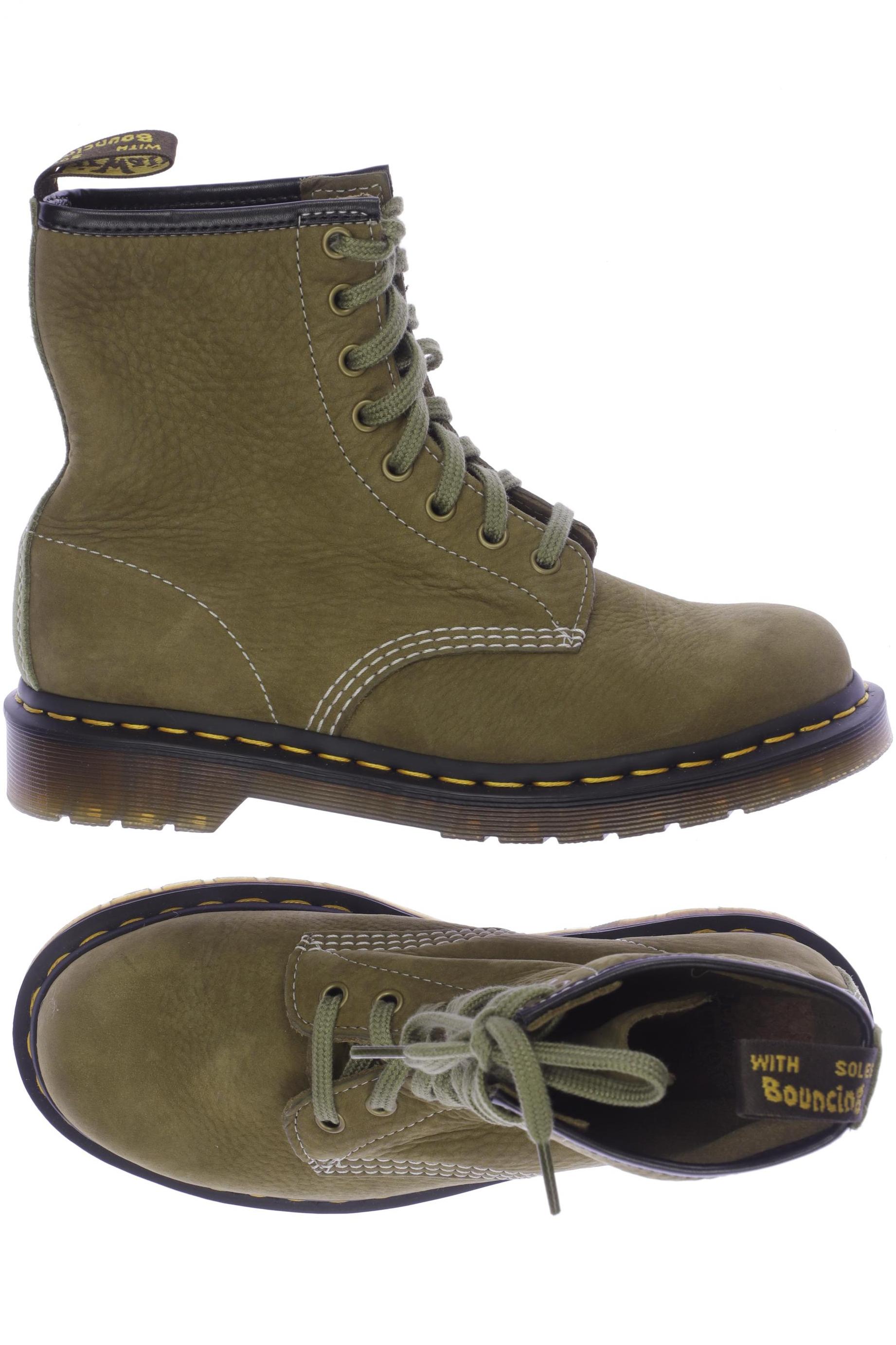 

Dr. Martens Damen Stiefelette, grün, Gr. 38