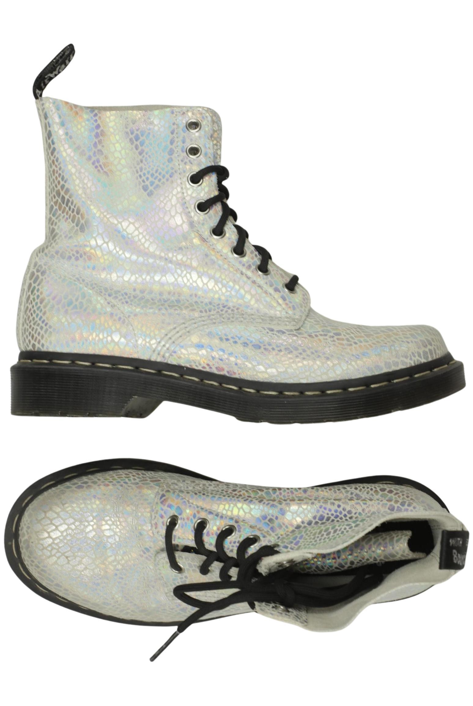 

Dr. Martens Damen Stiefelette, silber, Gr. 39