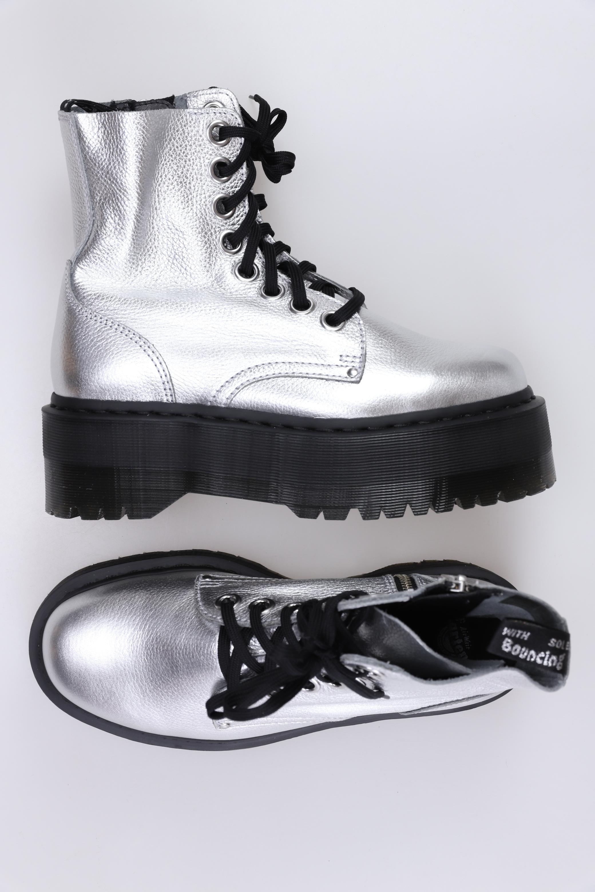 

Dr. Martens Damen Stiefelette, silber