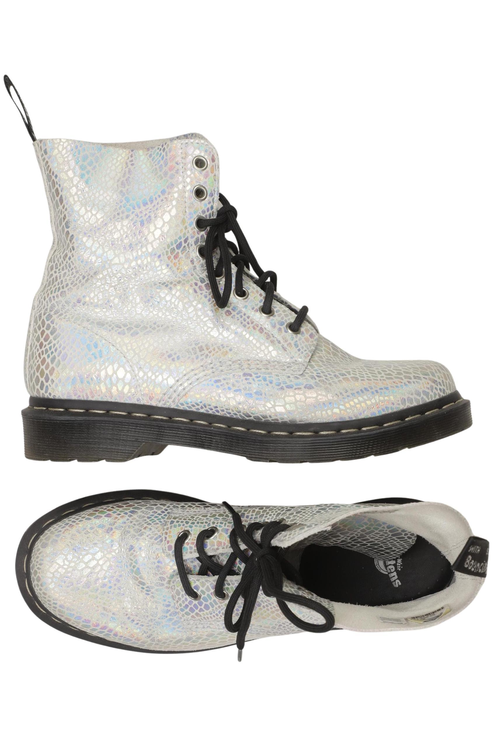 

Dr. Martens Damen Stiefelette, silber, Gr. 41