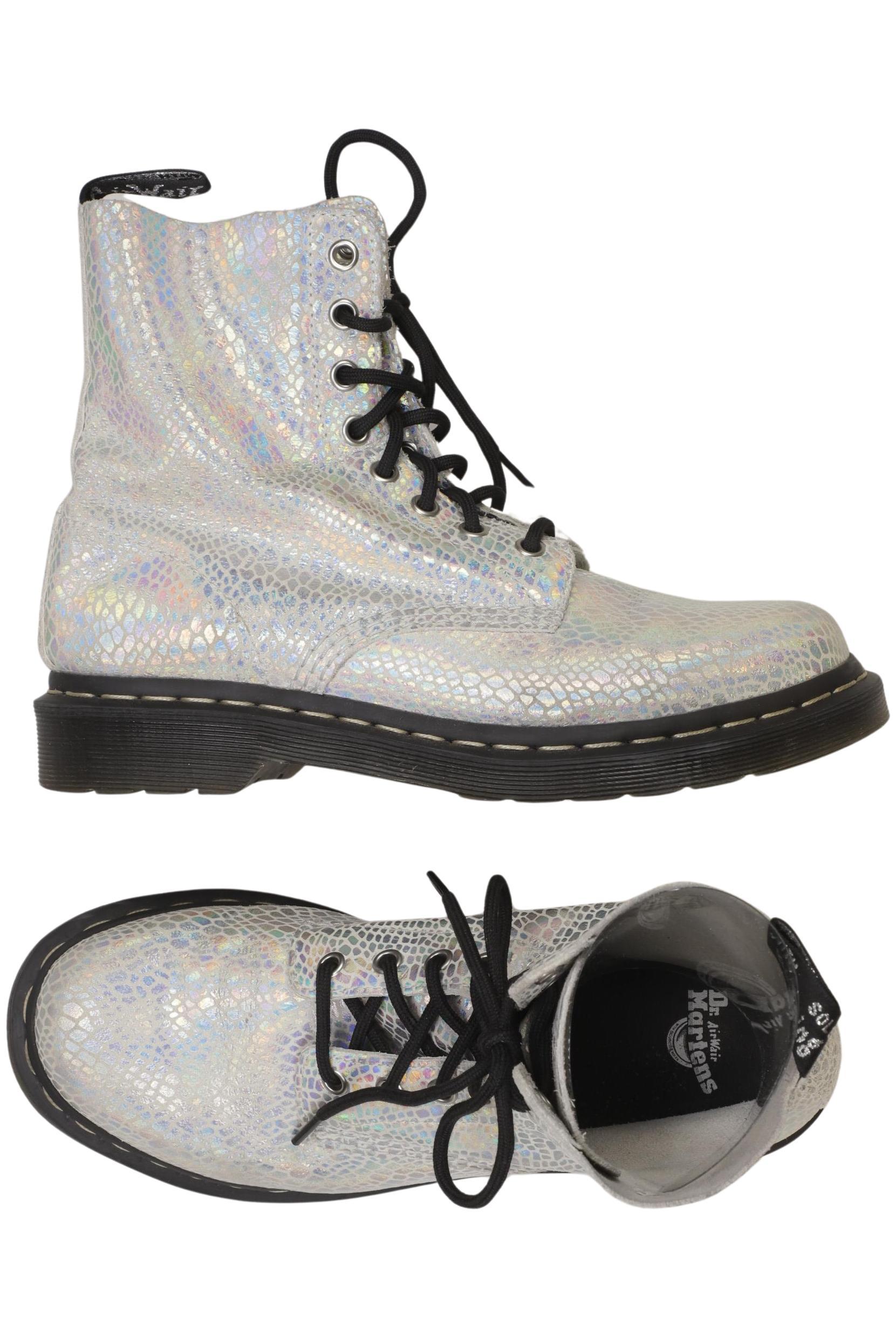 

Dr. Martens Damen Stiefel, silber, Gr. 39