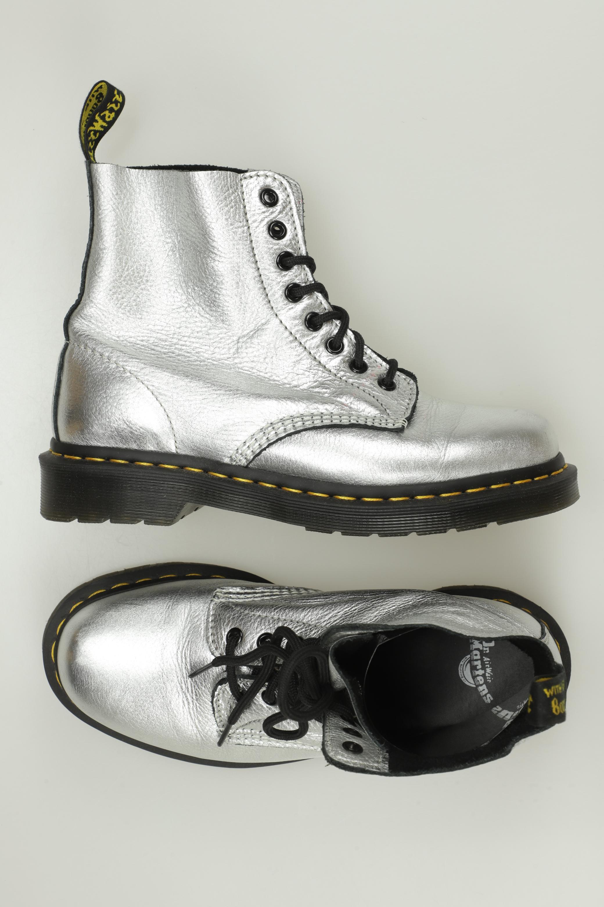 

Dr. Martens Damen Stiefelette, silber, Gr. 39