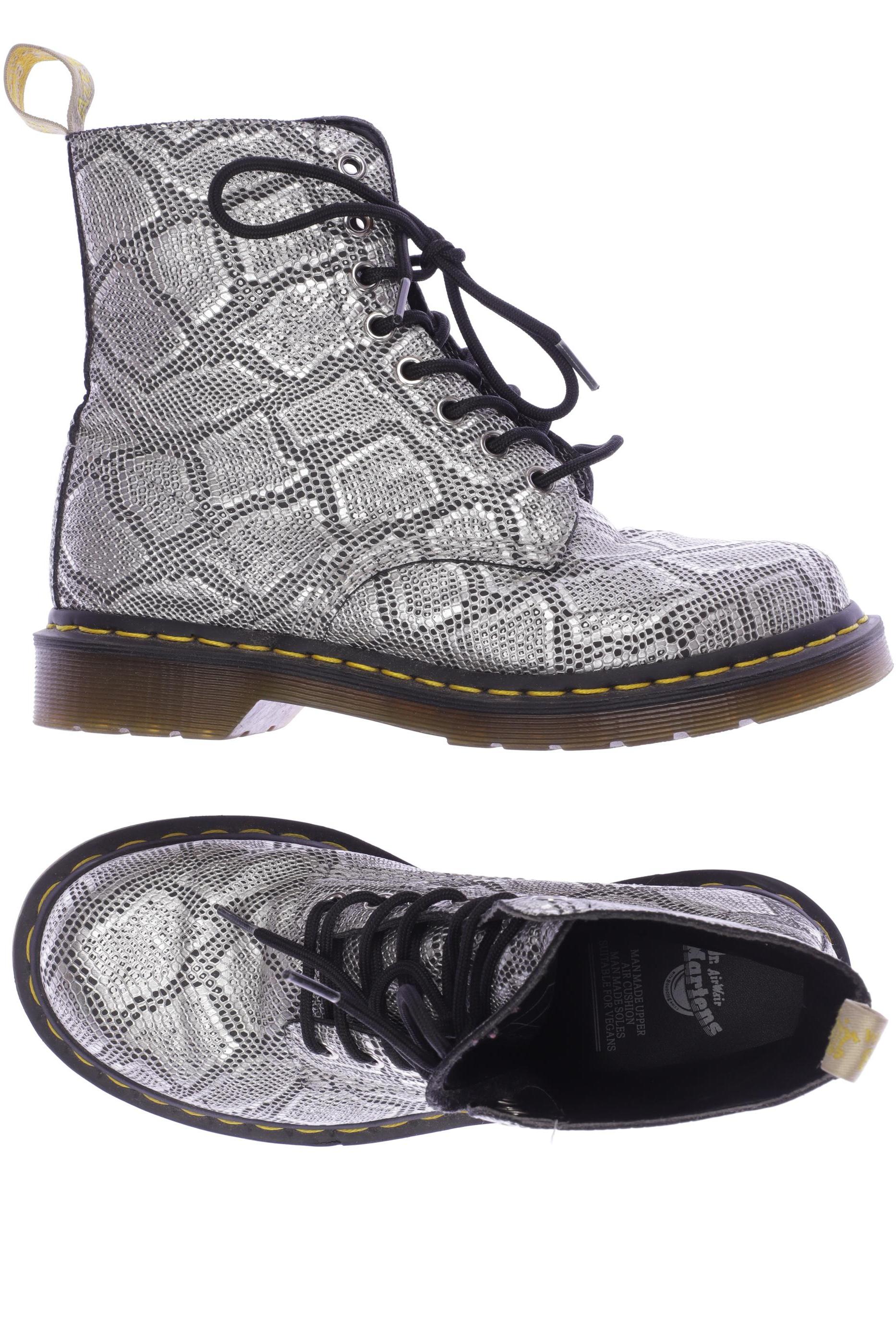 

Dr. Martens Damen Stiefelette, silber, Gr. 38