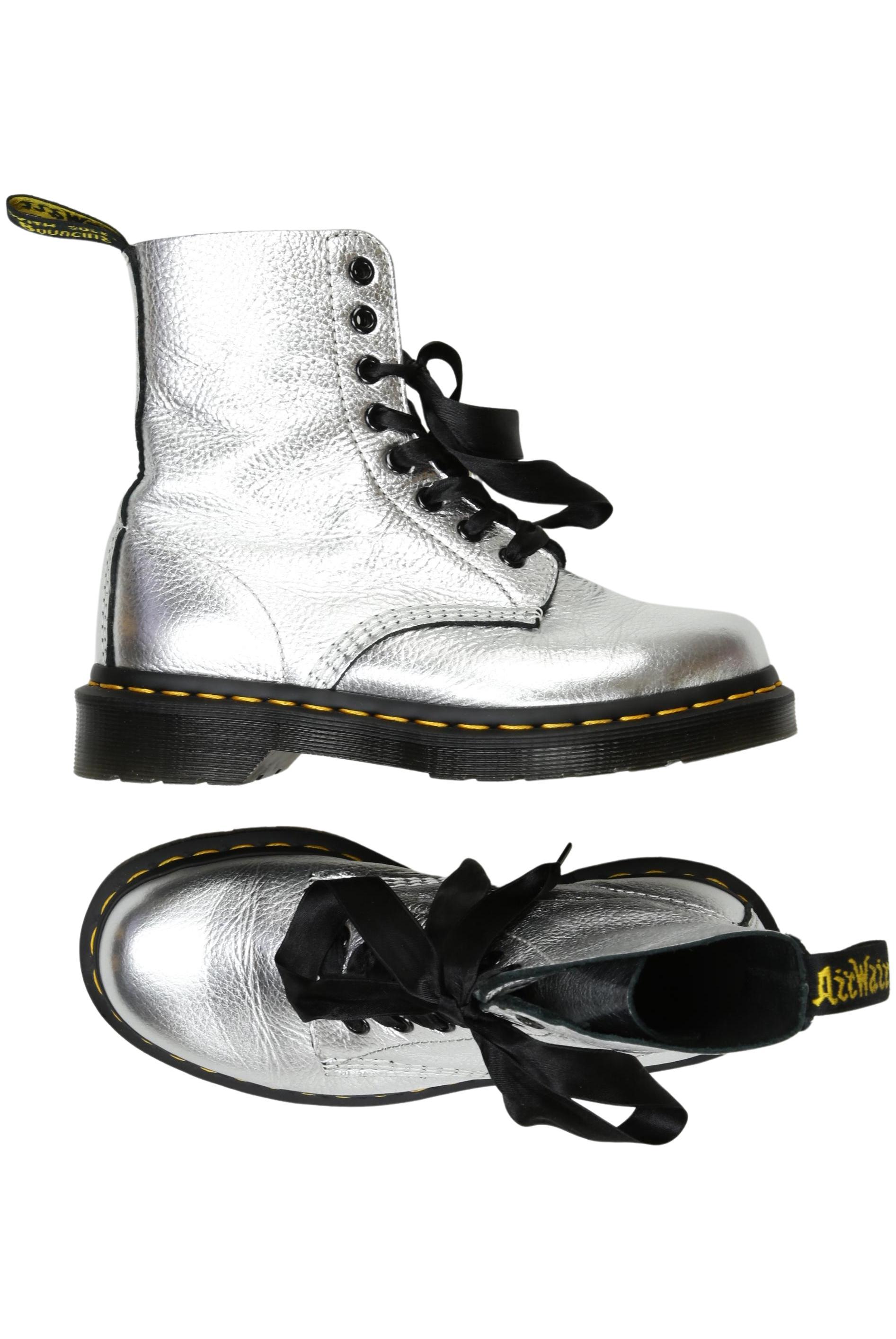 

Dr. Martens Damen Stiefelette, silber, Gr. 36