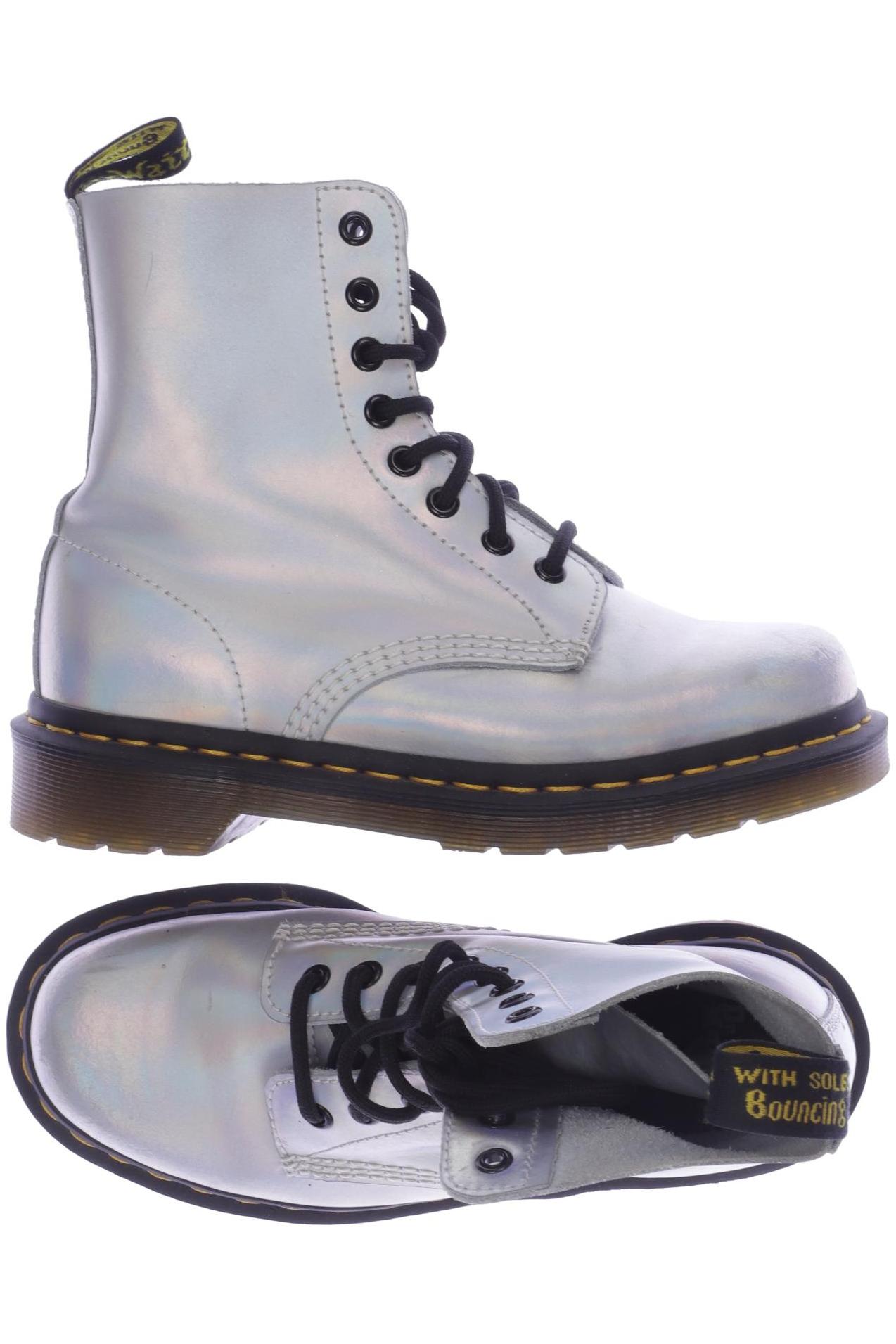 

Dr. Martens Damen Stiefelette, silber