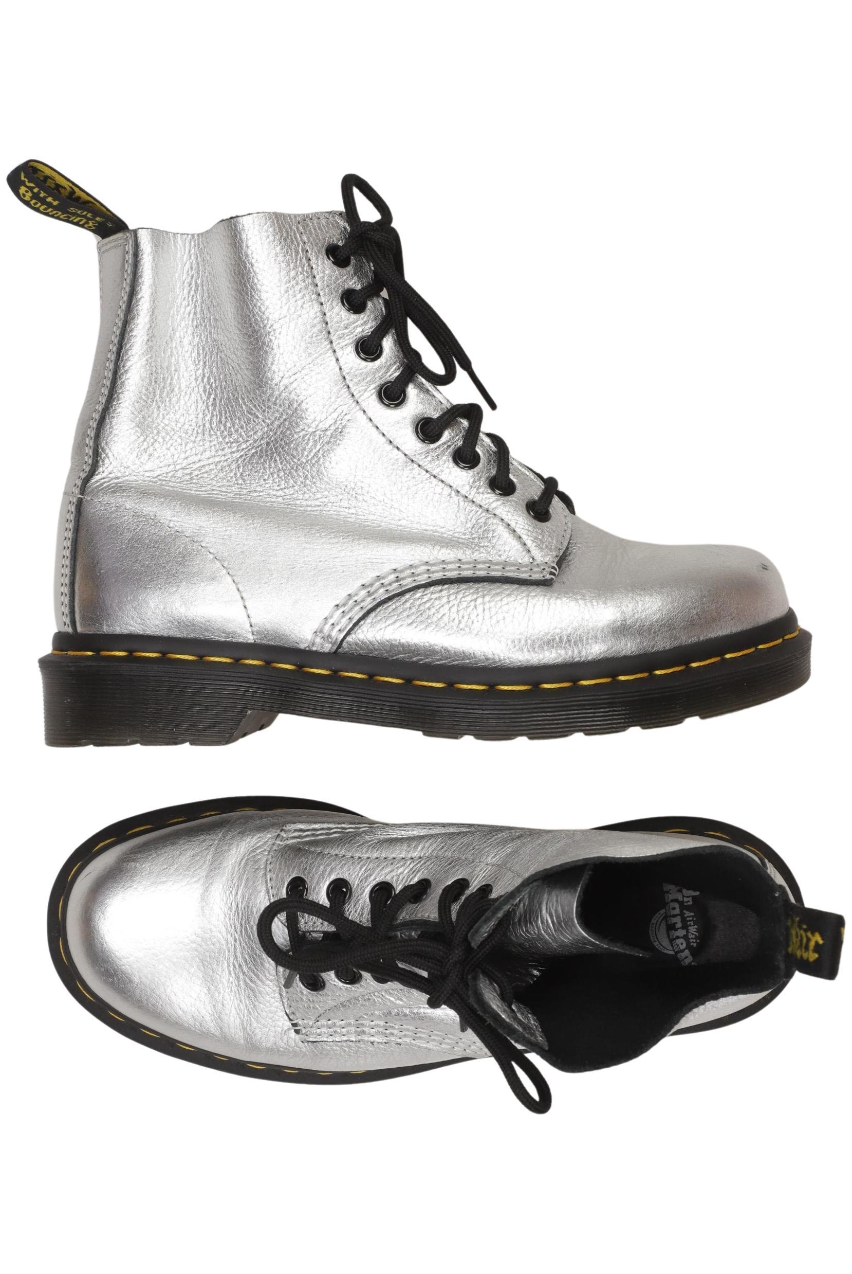 

Dr. Martens Damen Stiefelette, silber, Gr. 39