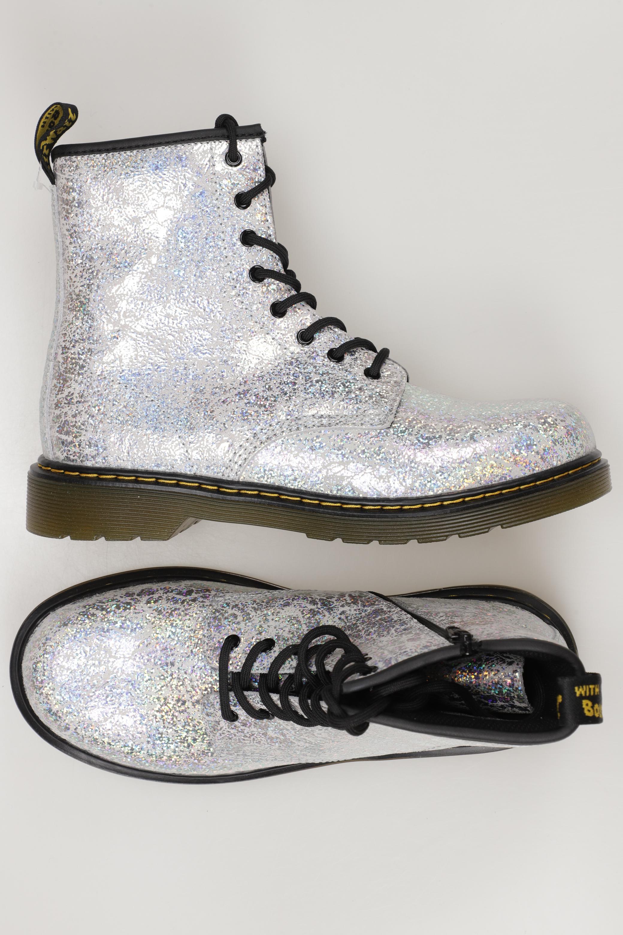 

Dr. Martens Damen Stiefelette, silber, Gr. 38