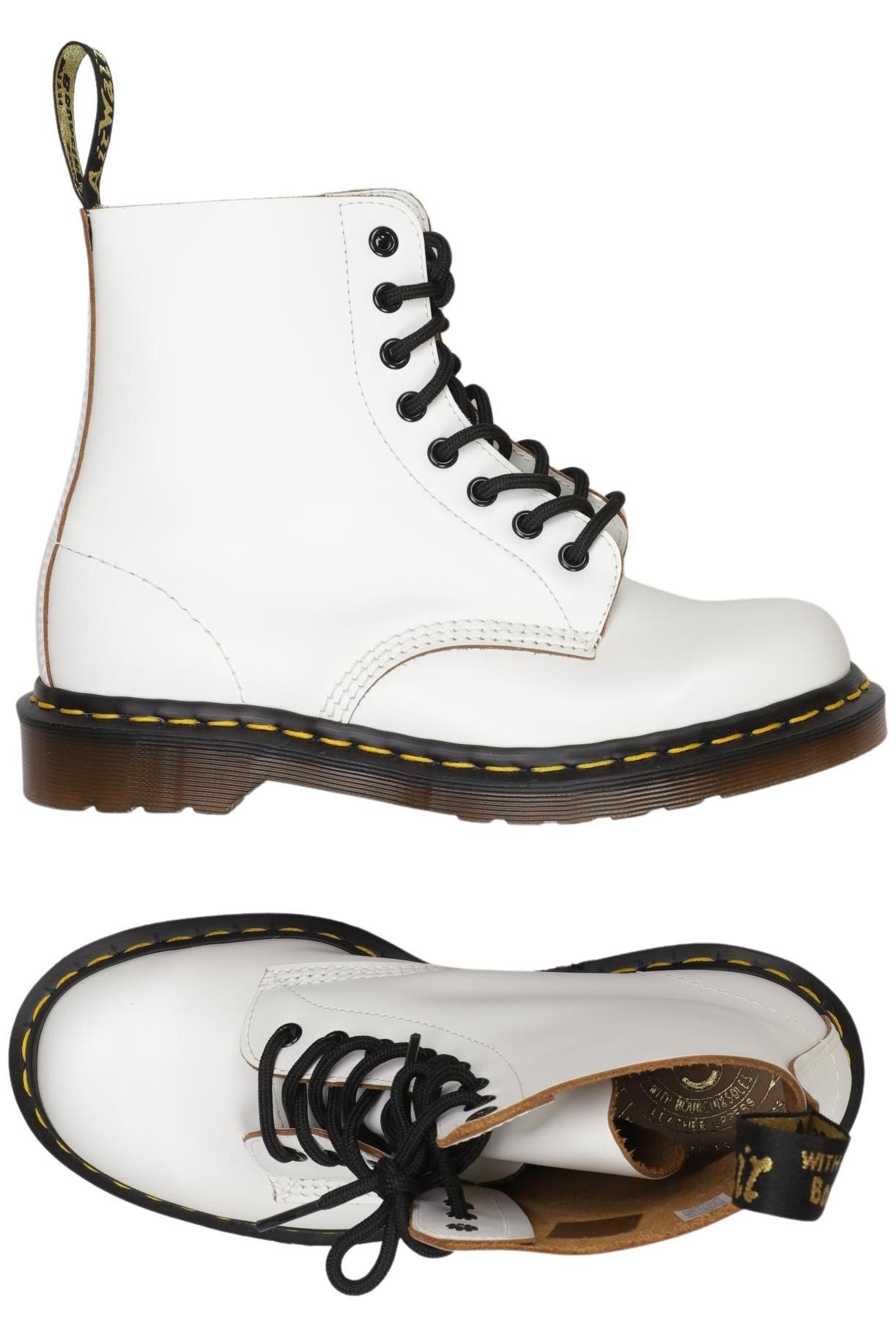 

Dr. Martens Damen Stiefelette, weiß, Gr. 6