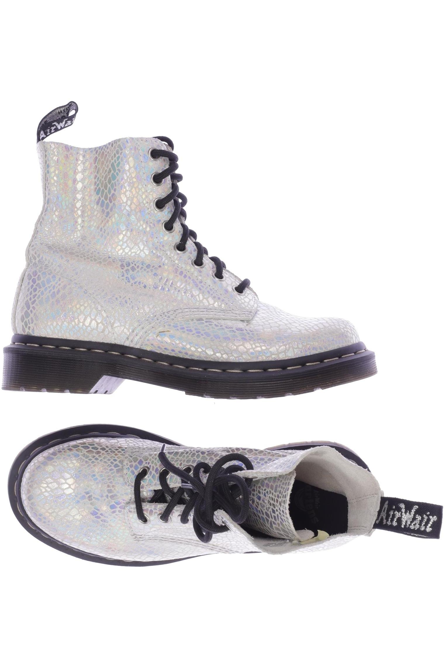 

Dr. Martens Damen Stiefelette, silber, Gr. 37