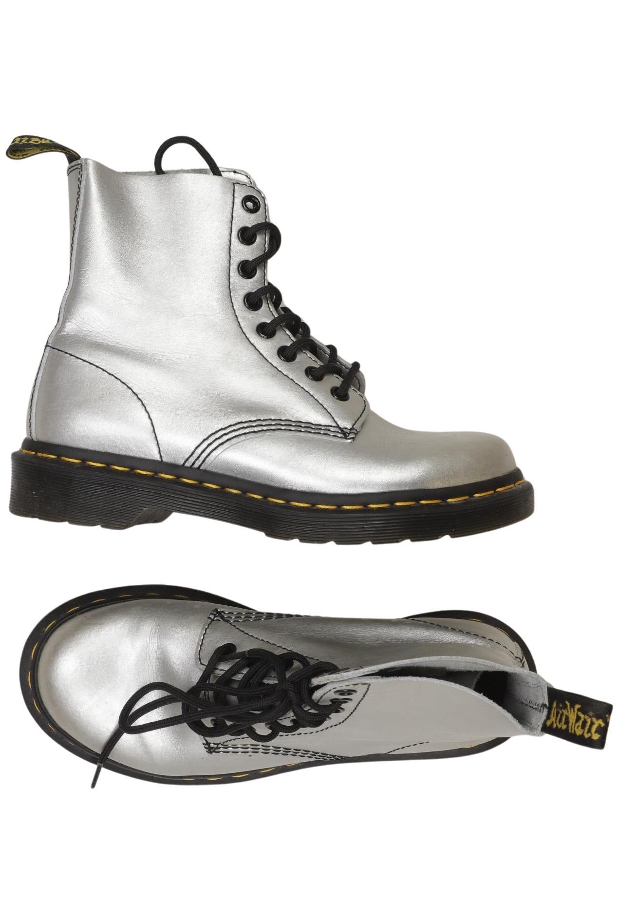 

Dr. Martens Damen Stiefelette, silber, Gr. 37