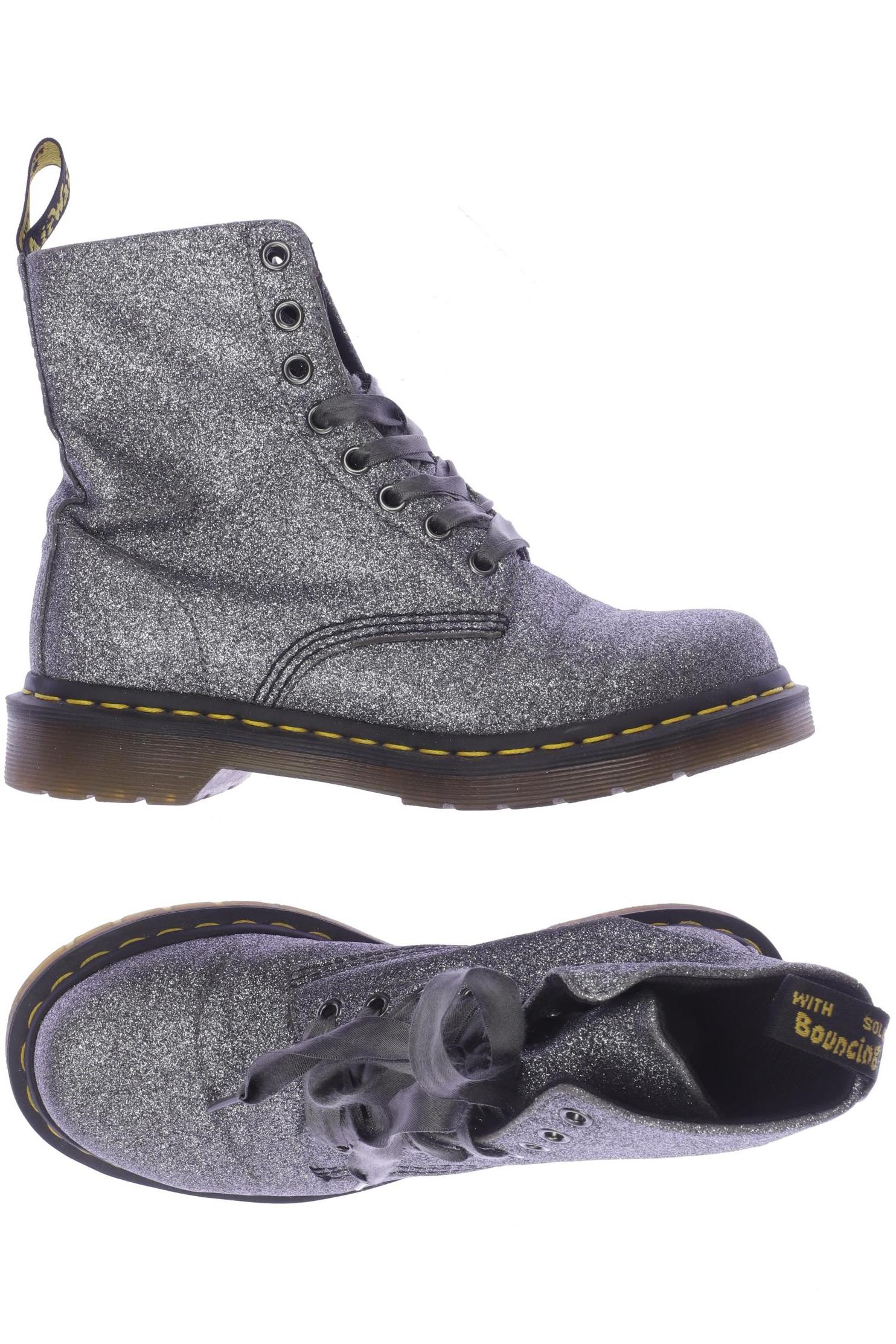 

Dr. Martens Damen Stiefelette, silber, Gr. 37
