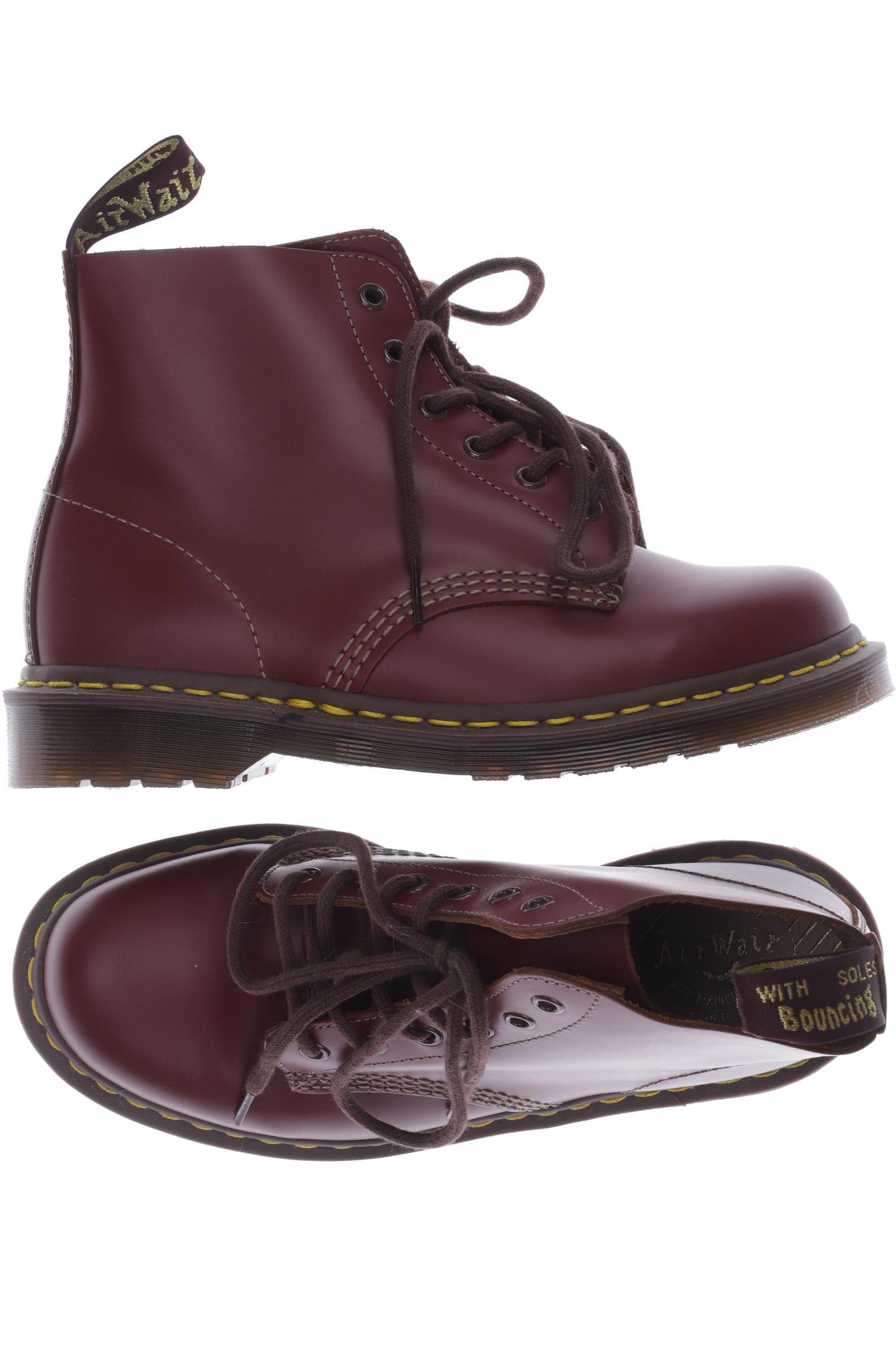 

Dr. Martens Damen Stiefelette, rot, Gr. 6
