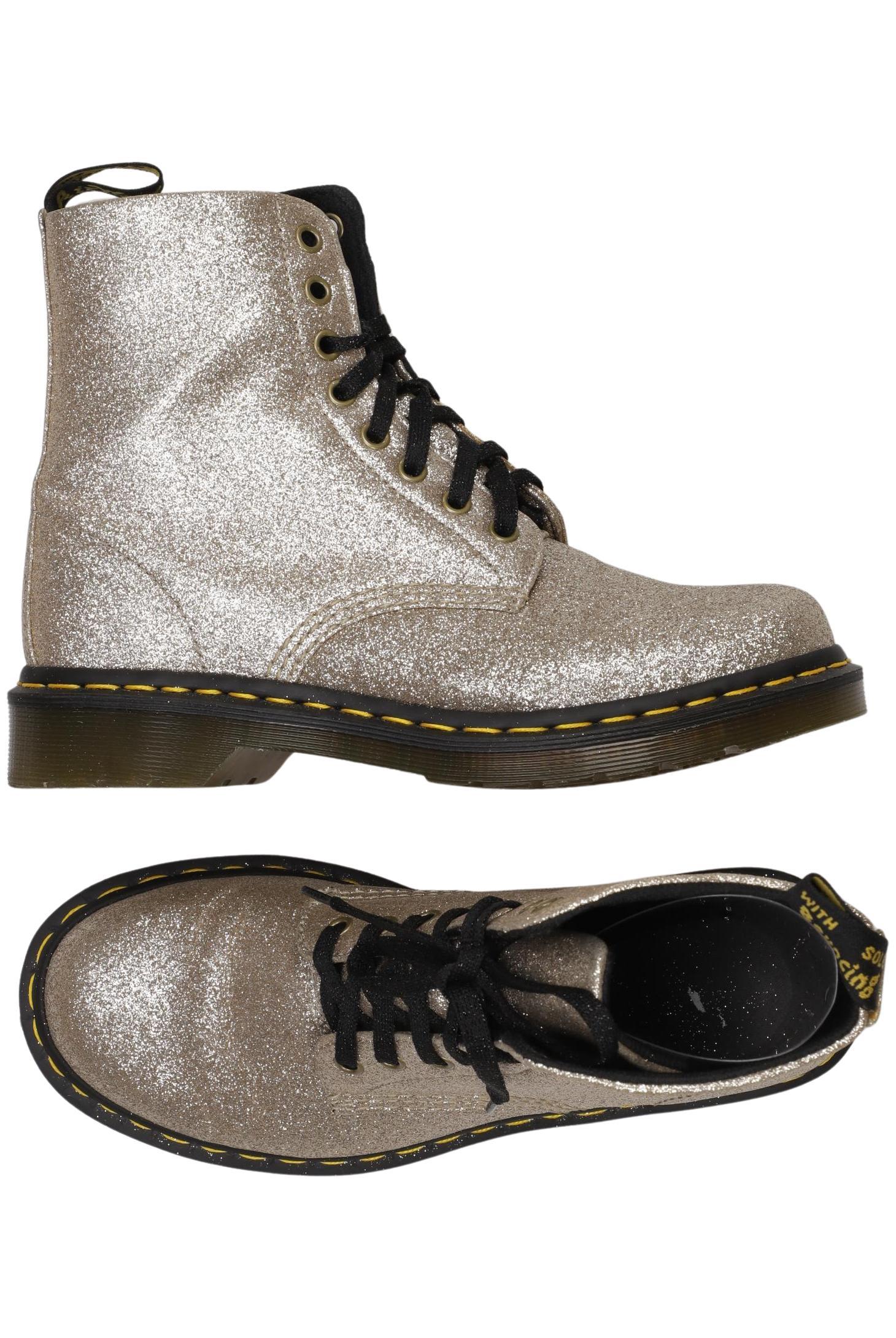 

Dr. Martens Damen Stiefelette, silber, Gr. 40