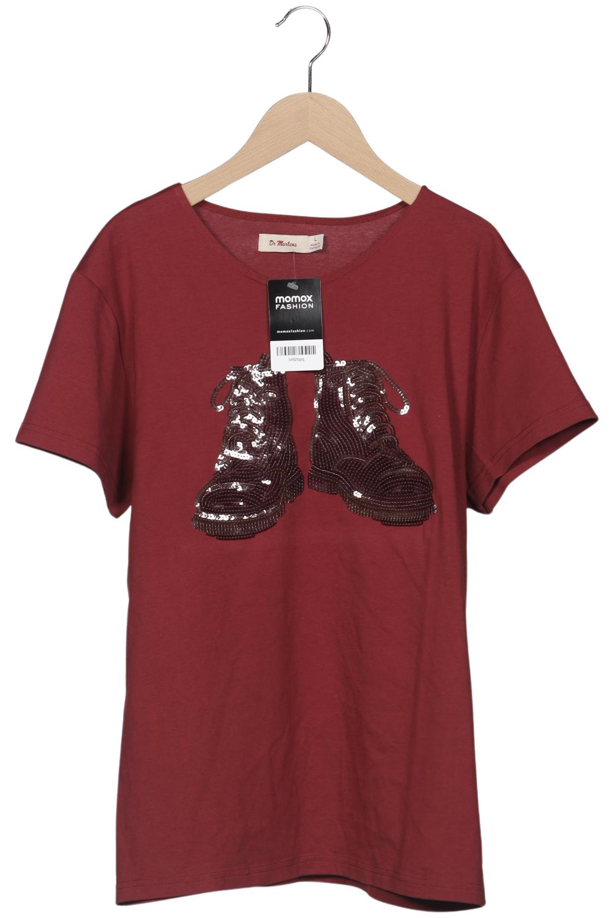 

Dr. Martens Damen T-Shirt, bordeaux, Gr. 42