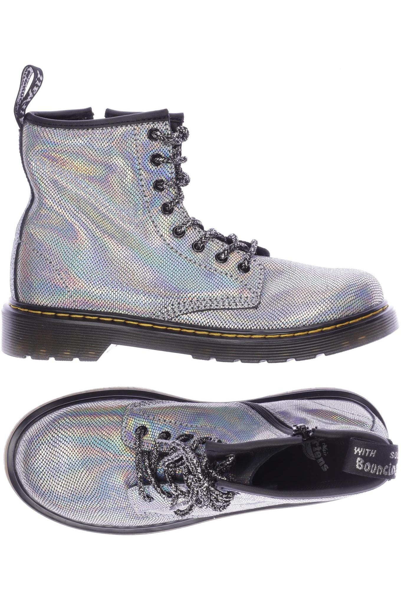 

Dr. Martens Damen Stiefelette, silber, Gr. 36