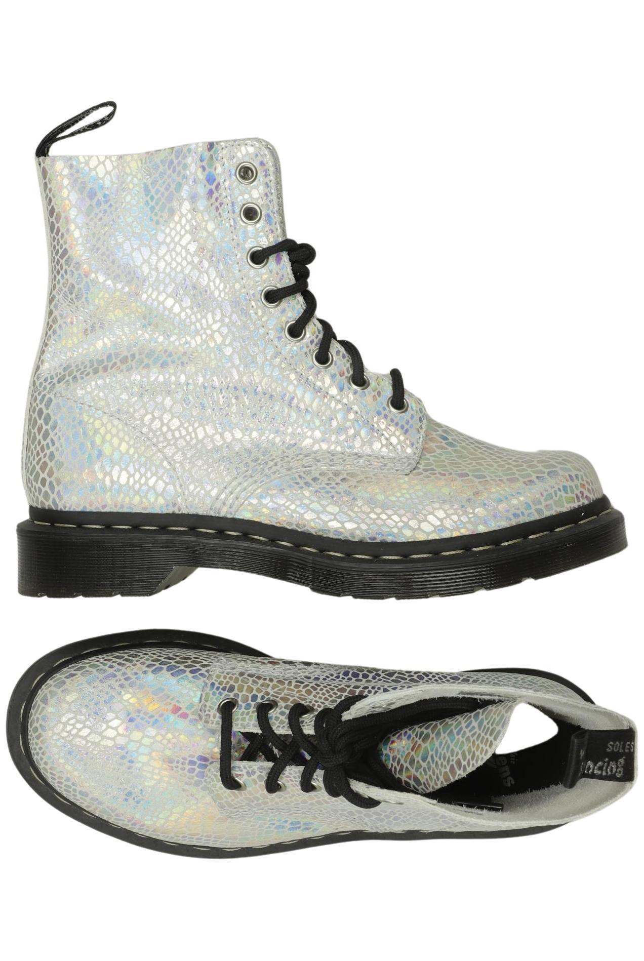 

Dr. Martens Damen Stiefelette, silber, Gr. 40