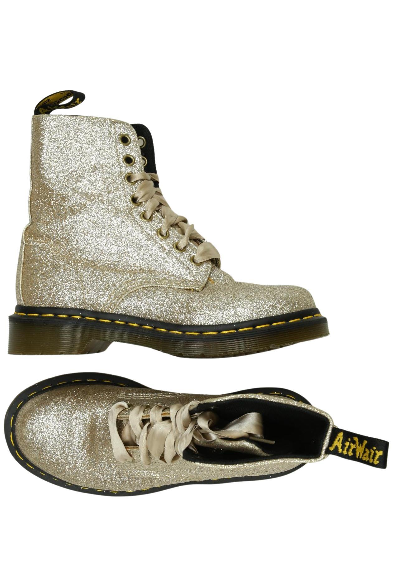 

Dr. Martens Damen Stiefelette, gold, Gr. 36