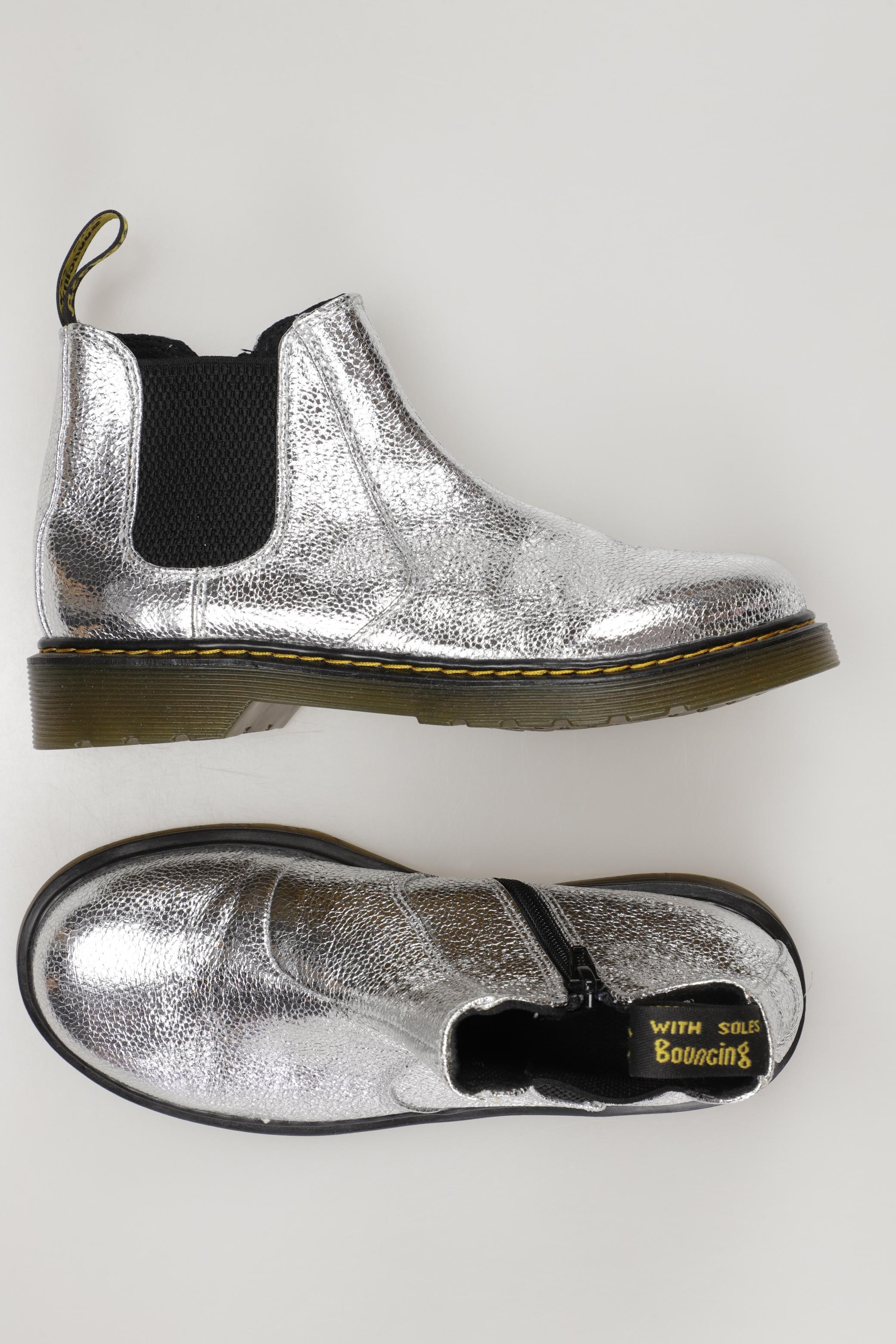 

Dr. Martens Damen Stiefelette, silber, Gr. 36