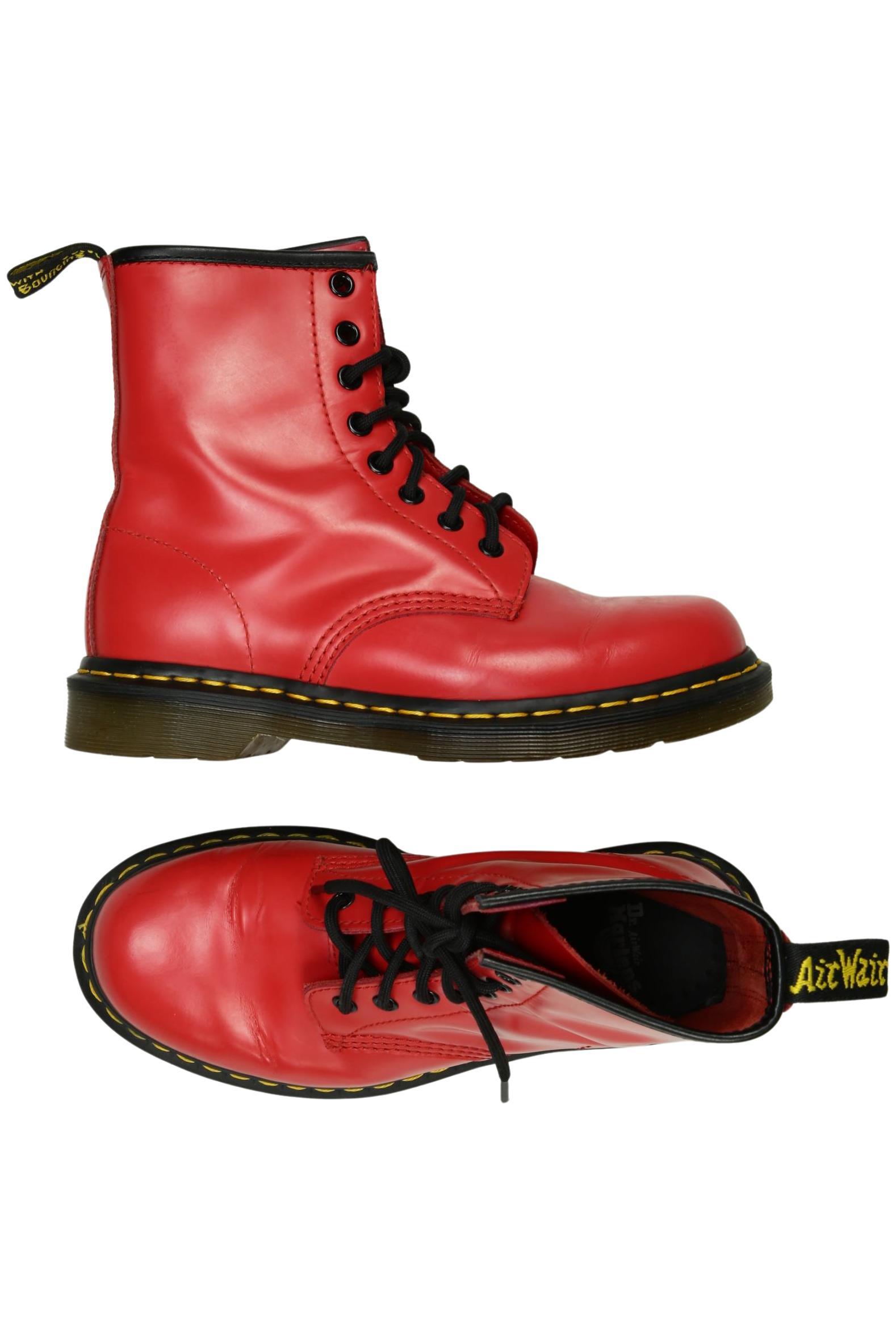 

Dr. Martens Damen Stiefelette, rot, Gr. 37