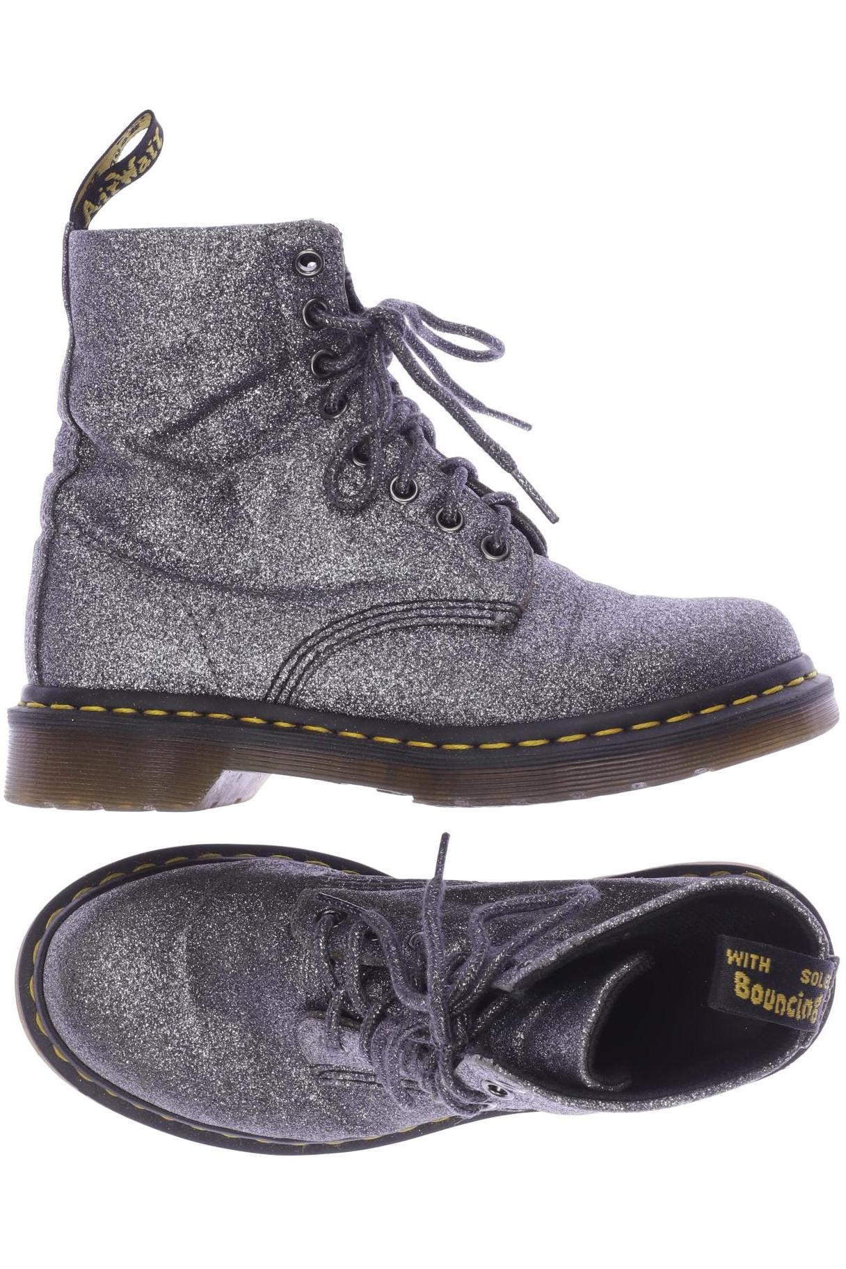 

Dr. Martens Damen Stiefelette, silber, Gr. 37