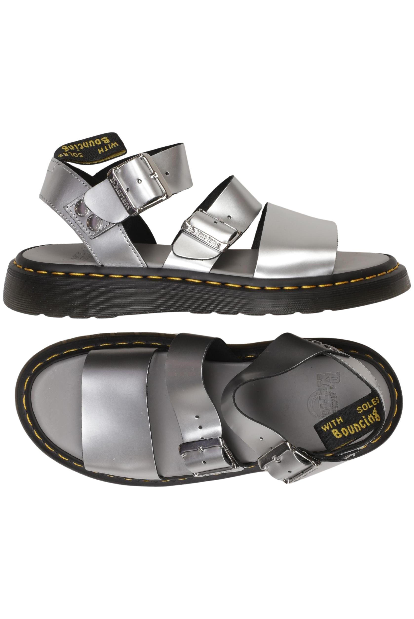 

Dr. Martens Damen Sandale, silber, Gr. 40