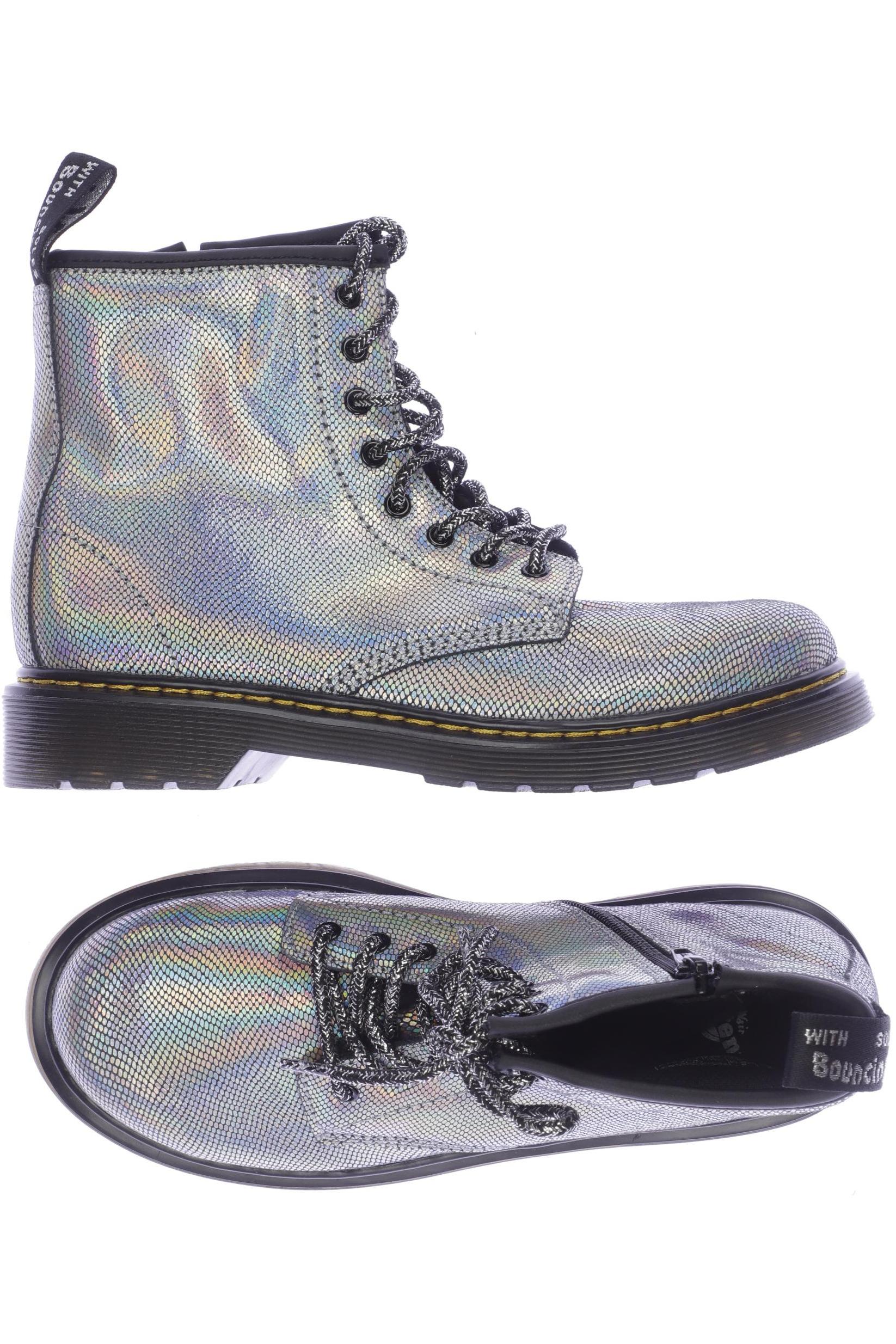 

Dr. Martens Damen Stiefelette, silber, Gr. 36