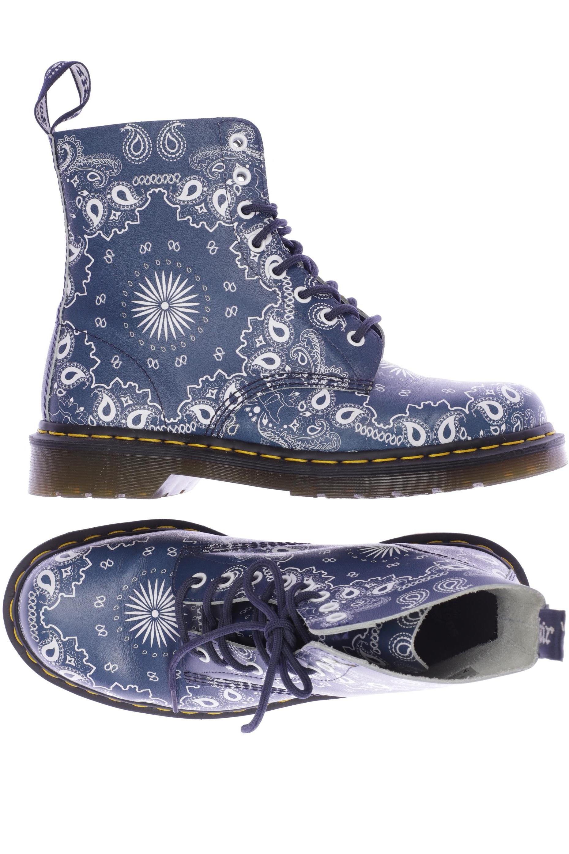 

Dr. Martens Damen Stiefelette, blau, Gr. 42