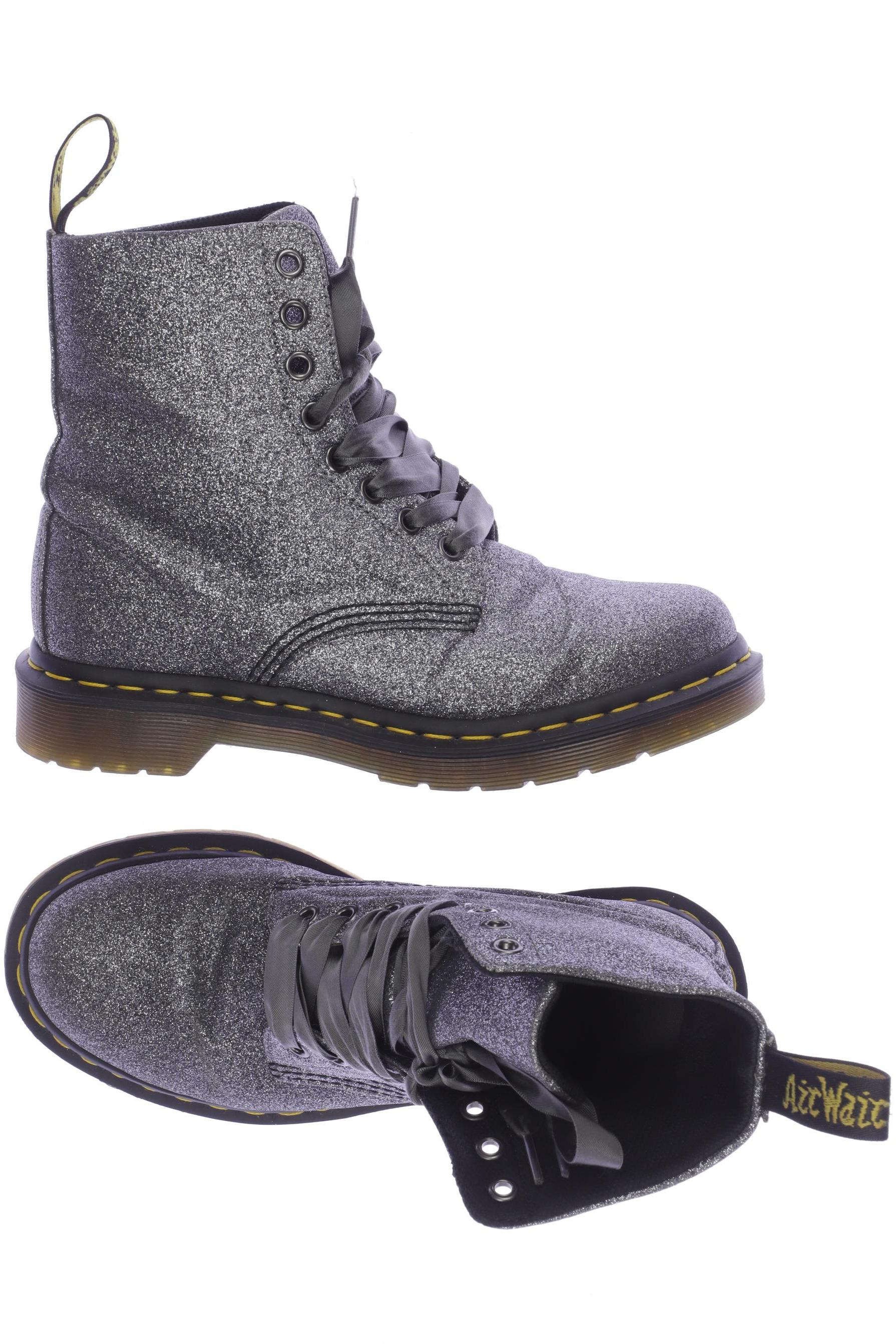 

Dr. Martens Damen Stiefelette, silber, Gr. 38