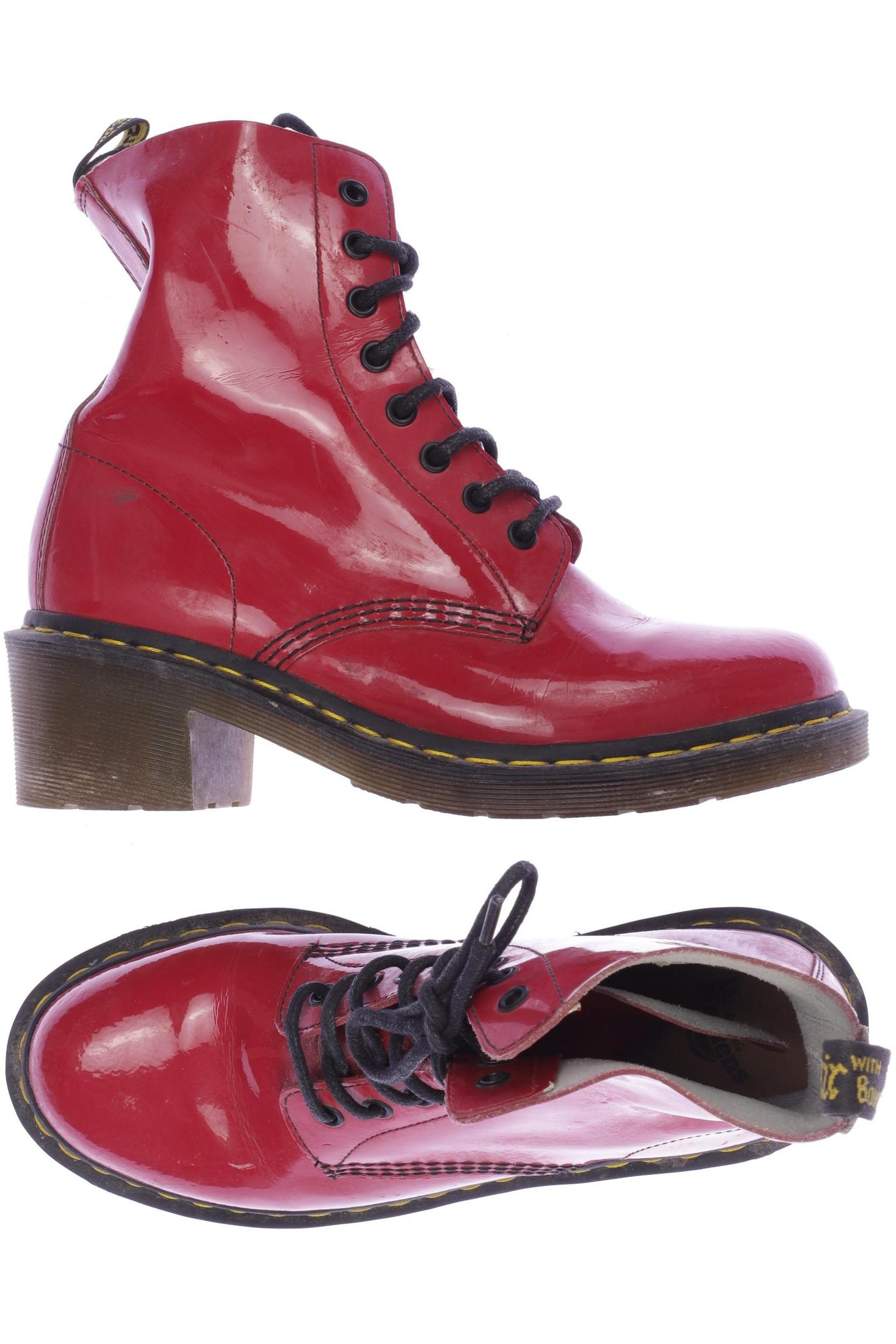 

Dr. Martens Damen Stiefelette, rot, Gr. 41