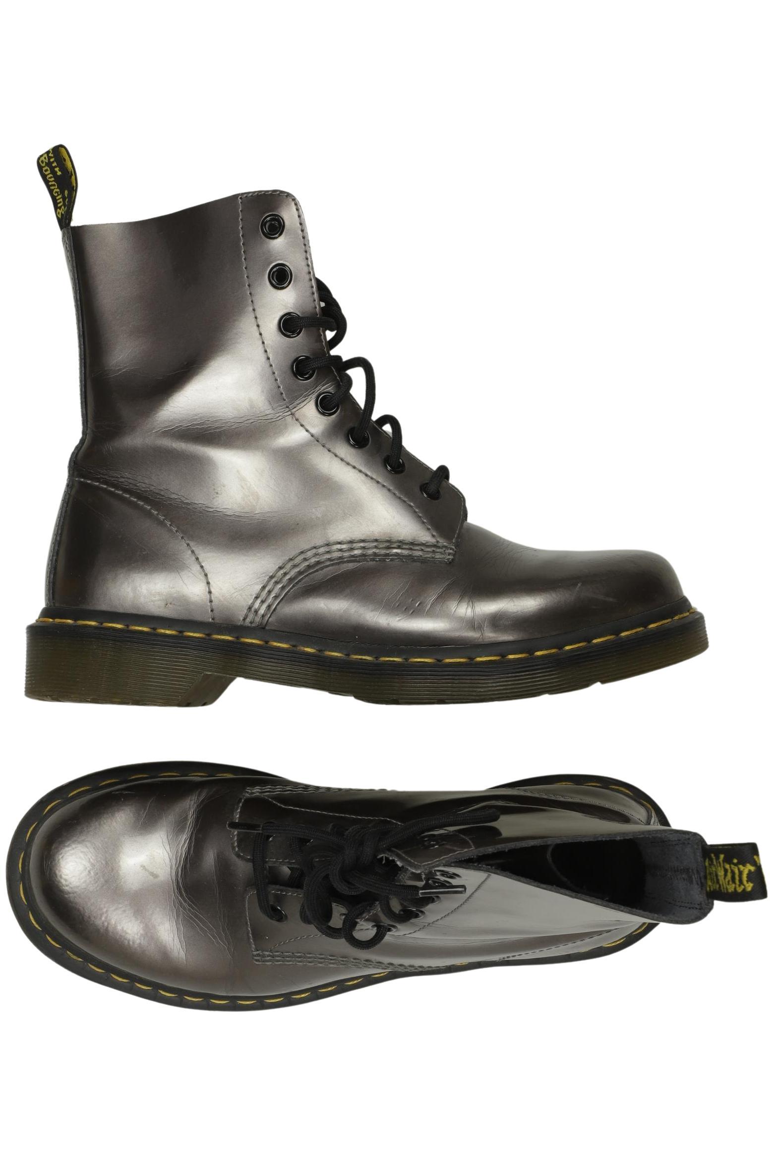 

Dr. Martens Damen Stiefelette, silber, Gr. 41