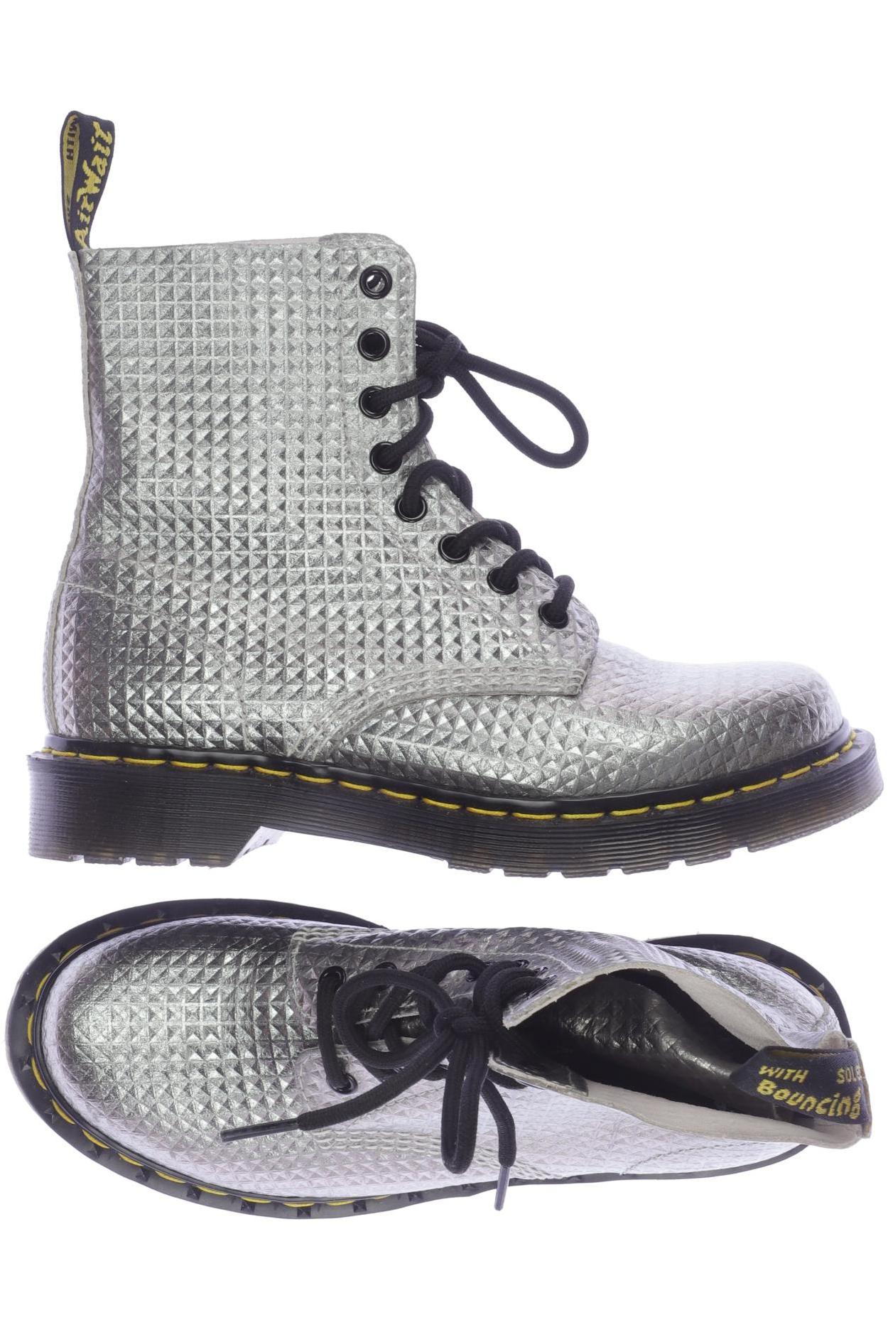 

Dr. Martens Damen Stiefelette, silber, Gr. 37