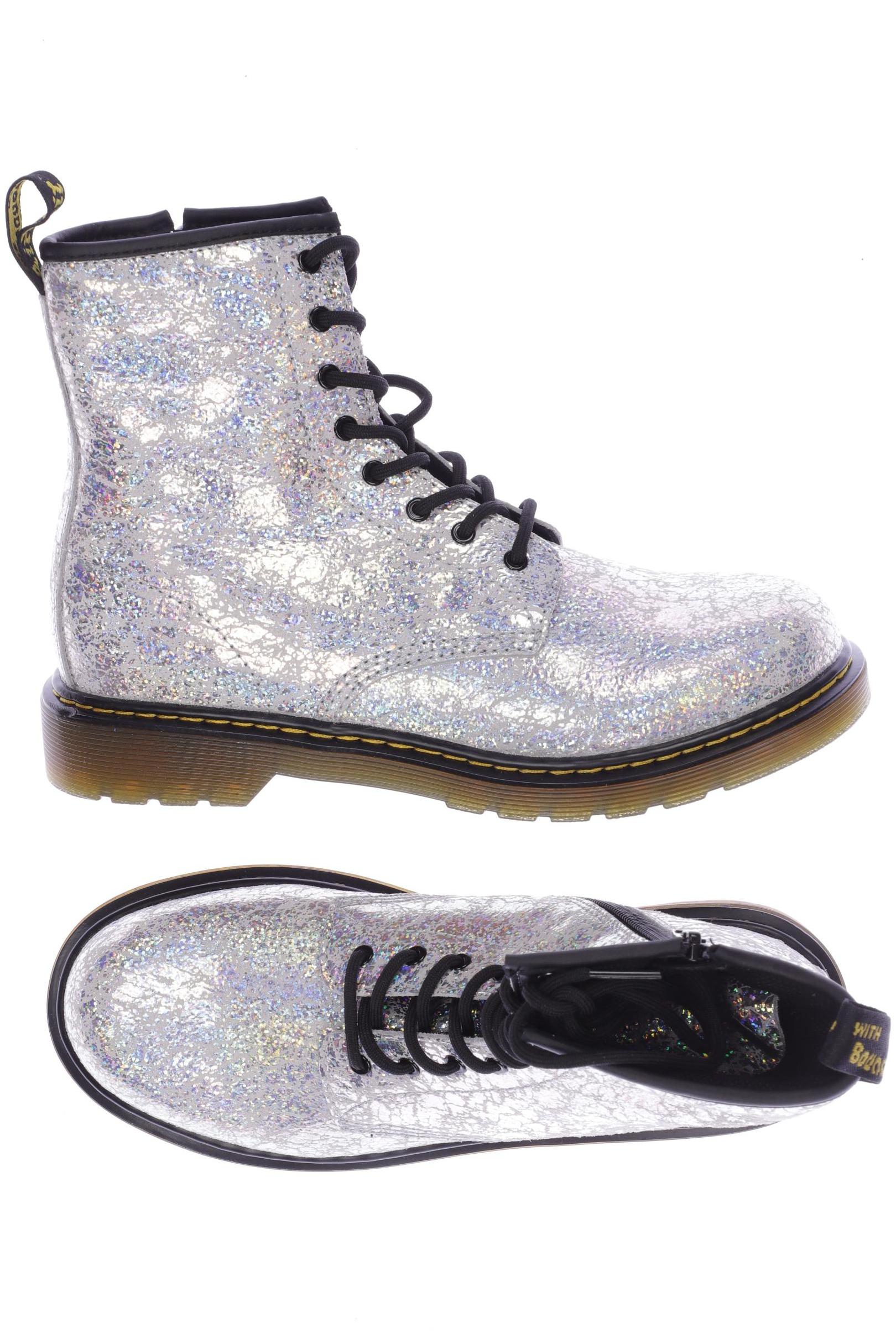 

Dr. Martens Damen Stiefelette, silber, Gr. 38