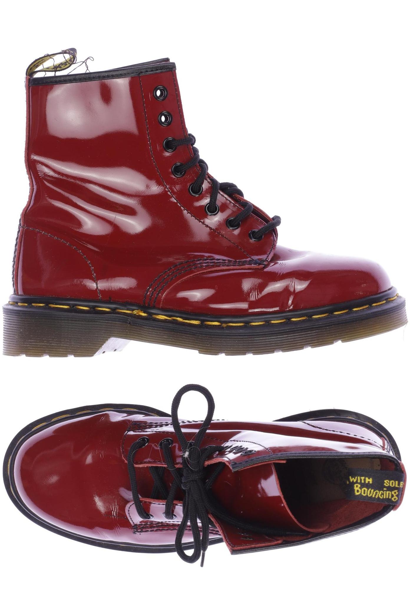 

Dr. Martens Damen Stiefelette, rot, Gr. 5