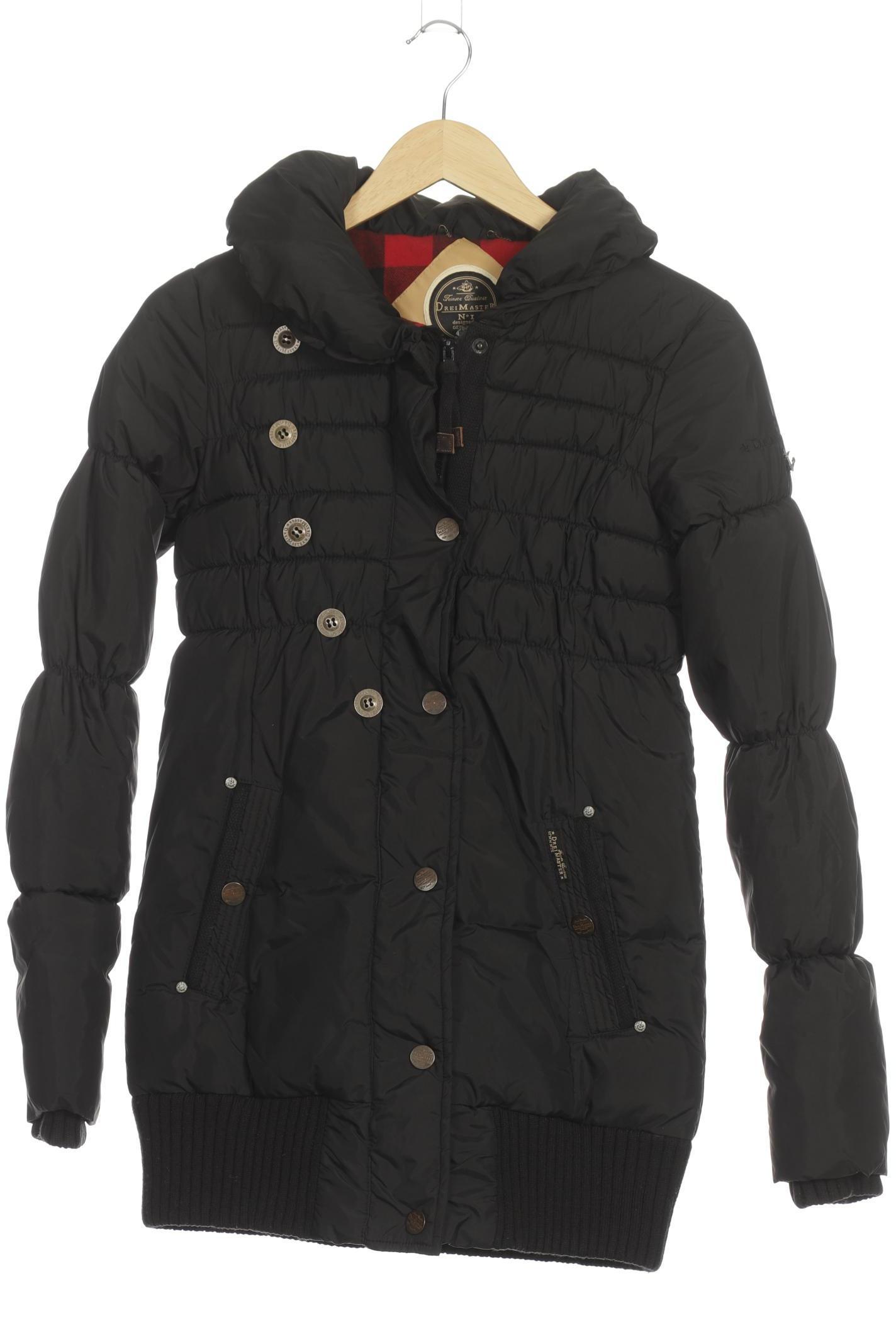 

DreiMaster Damen Mantel, schwarz, Gr.