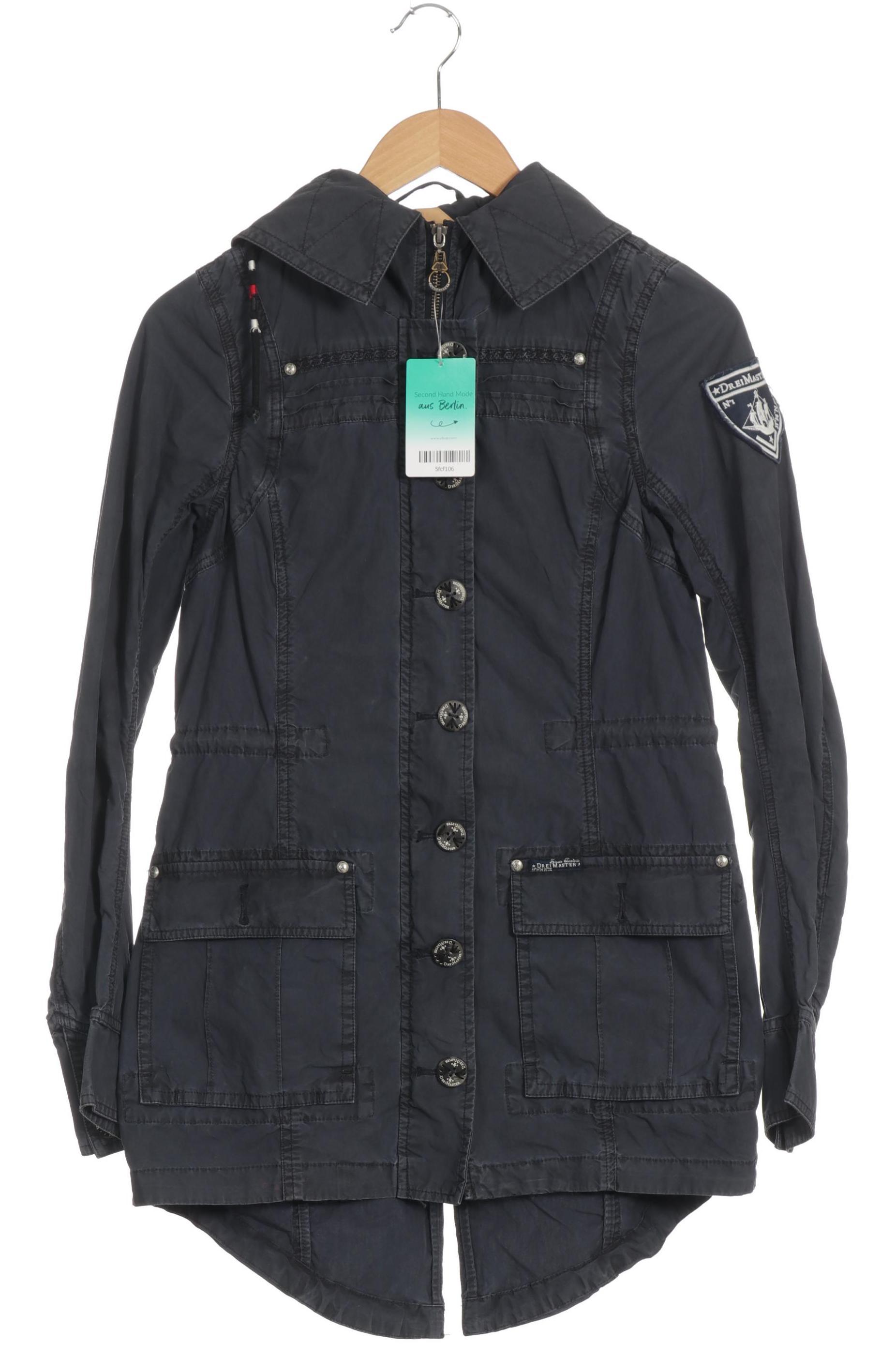 

DreiMaster Damen Mantel, blau, Gr.