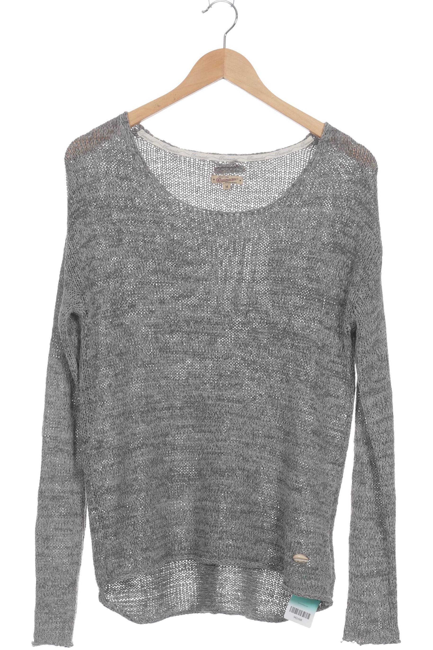 

DreiMaster Damen Pullover, grau, Gr.