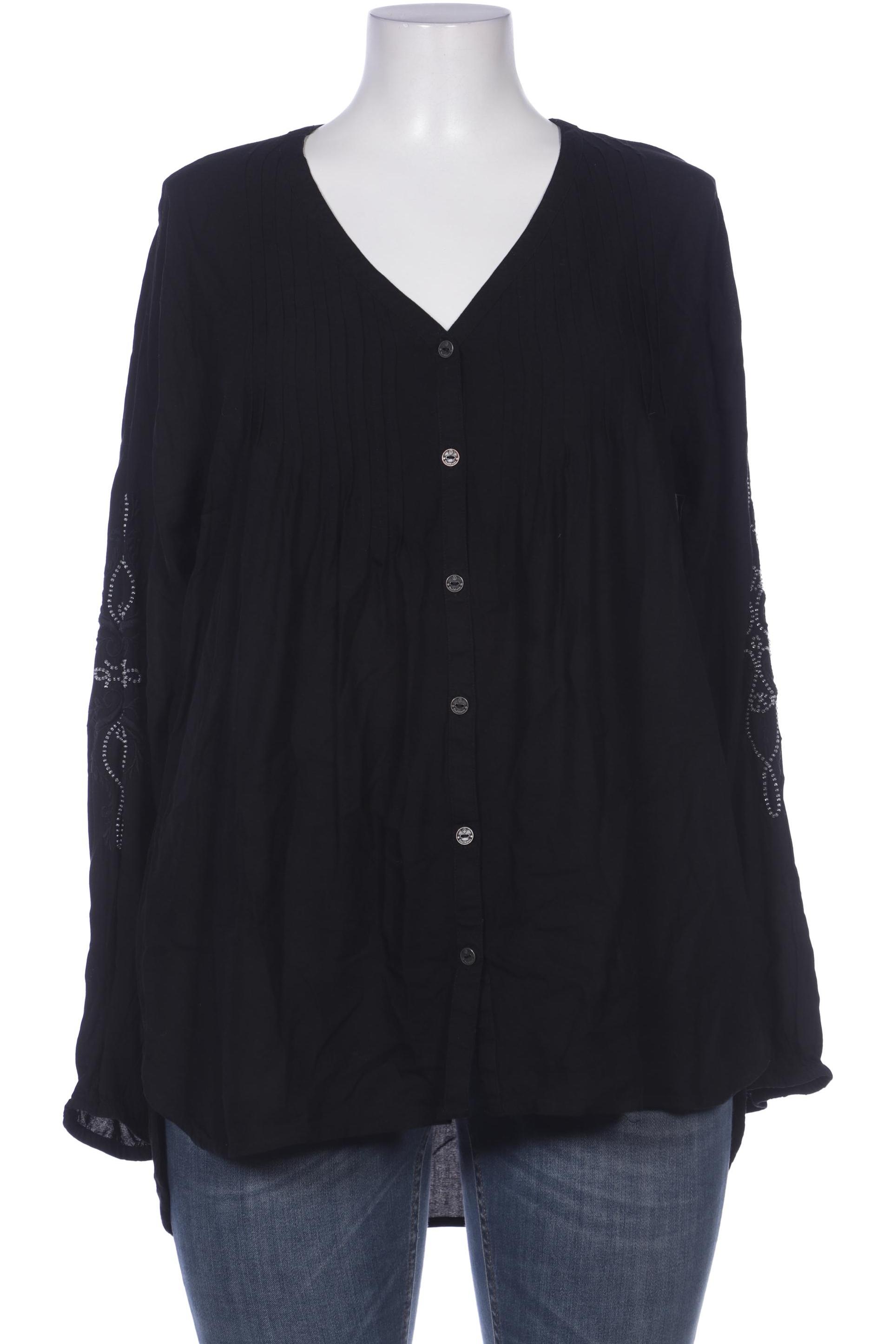 

DreiMaster Damen Bluse, schwarz, Gr. 46