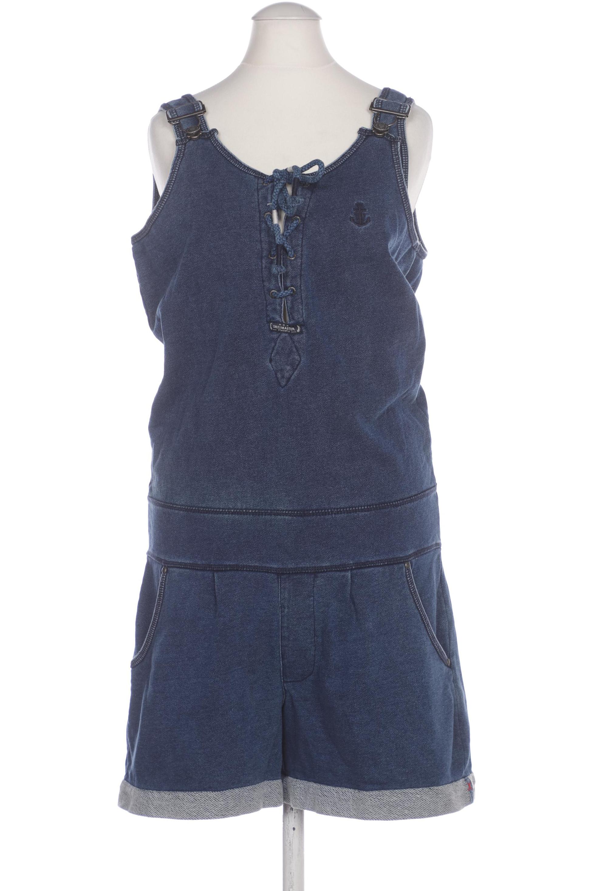

DreiMaster Damen Jumpsuit/Overall, blau, Gr. 36