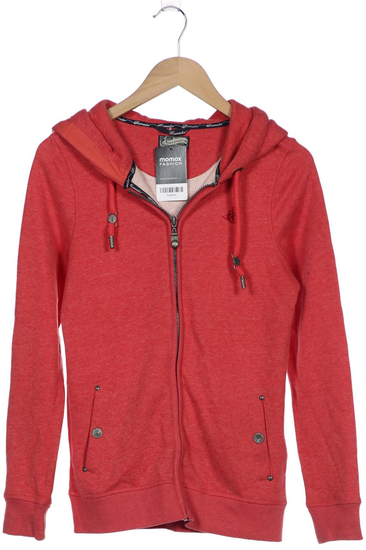 

DreiMaster Damen Kapuzenpullover, rot