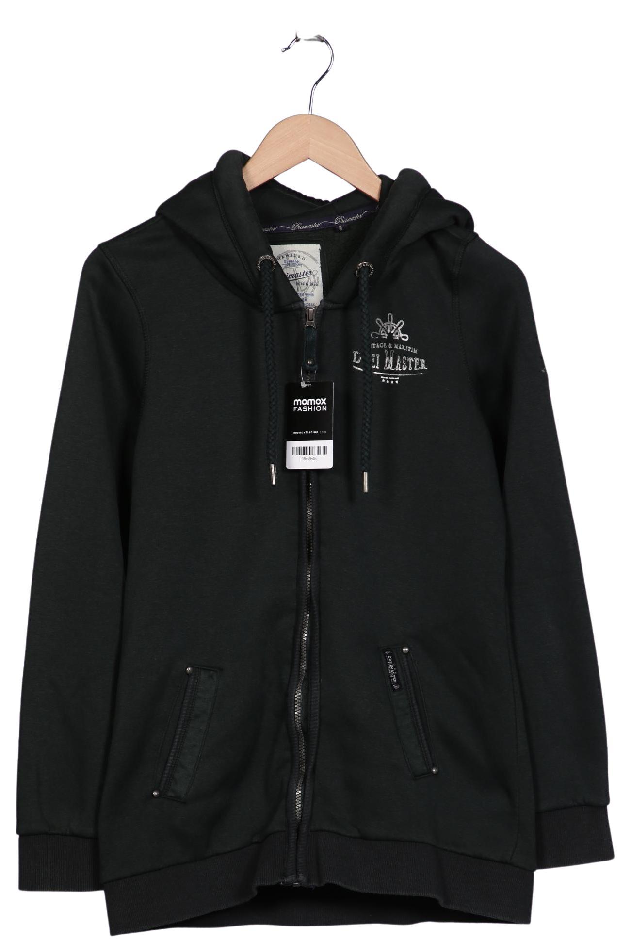 

DreiMaster Damen Kapuzenpullover, schwarz, Gr. 34