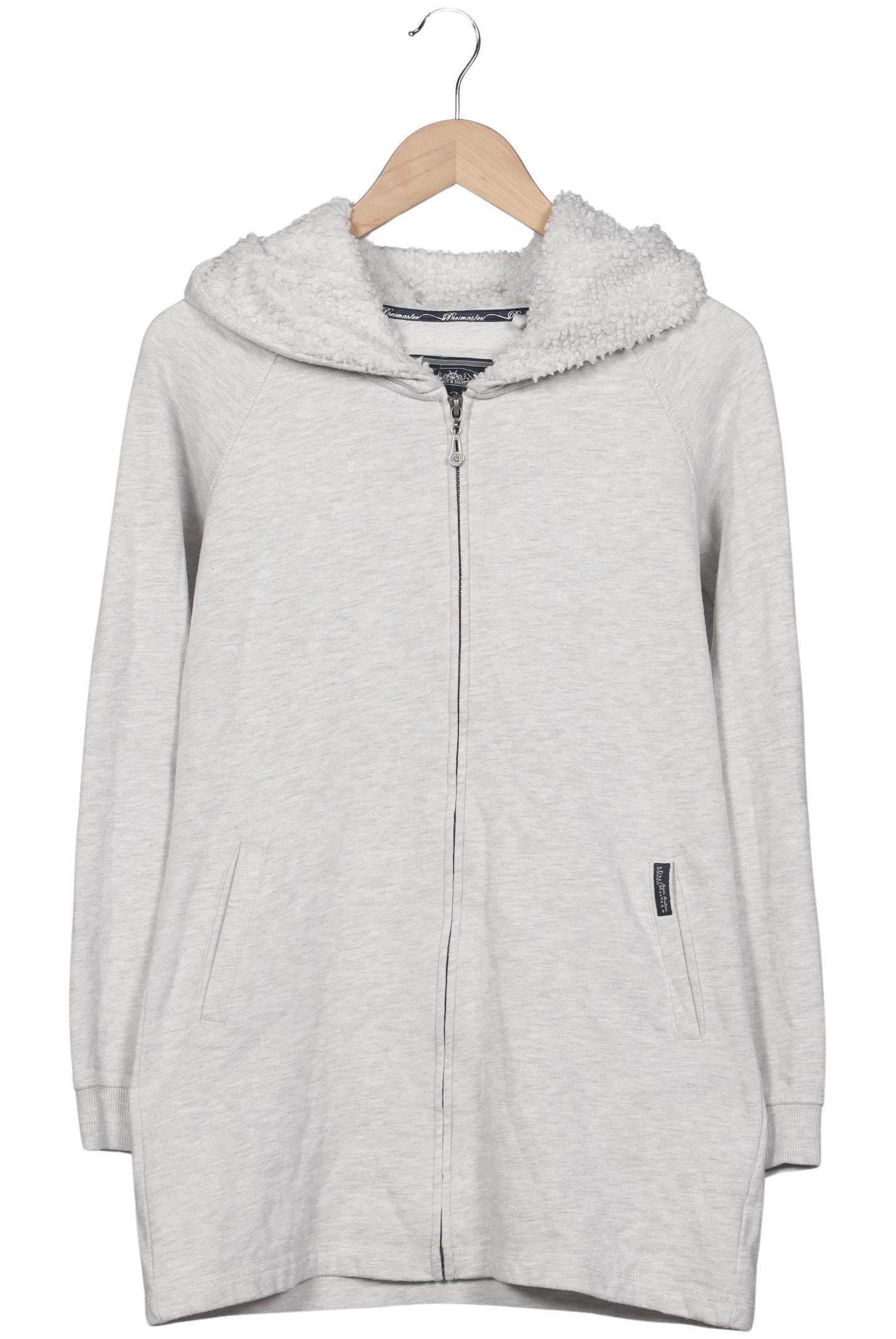 

DreiMaster Damen Kapuzenpullover, grau, Gr. 36
