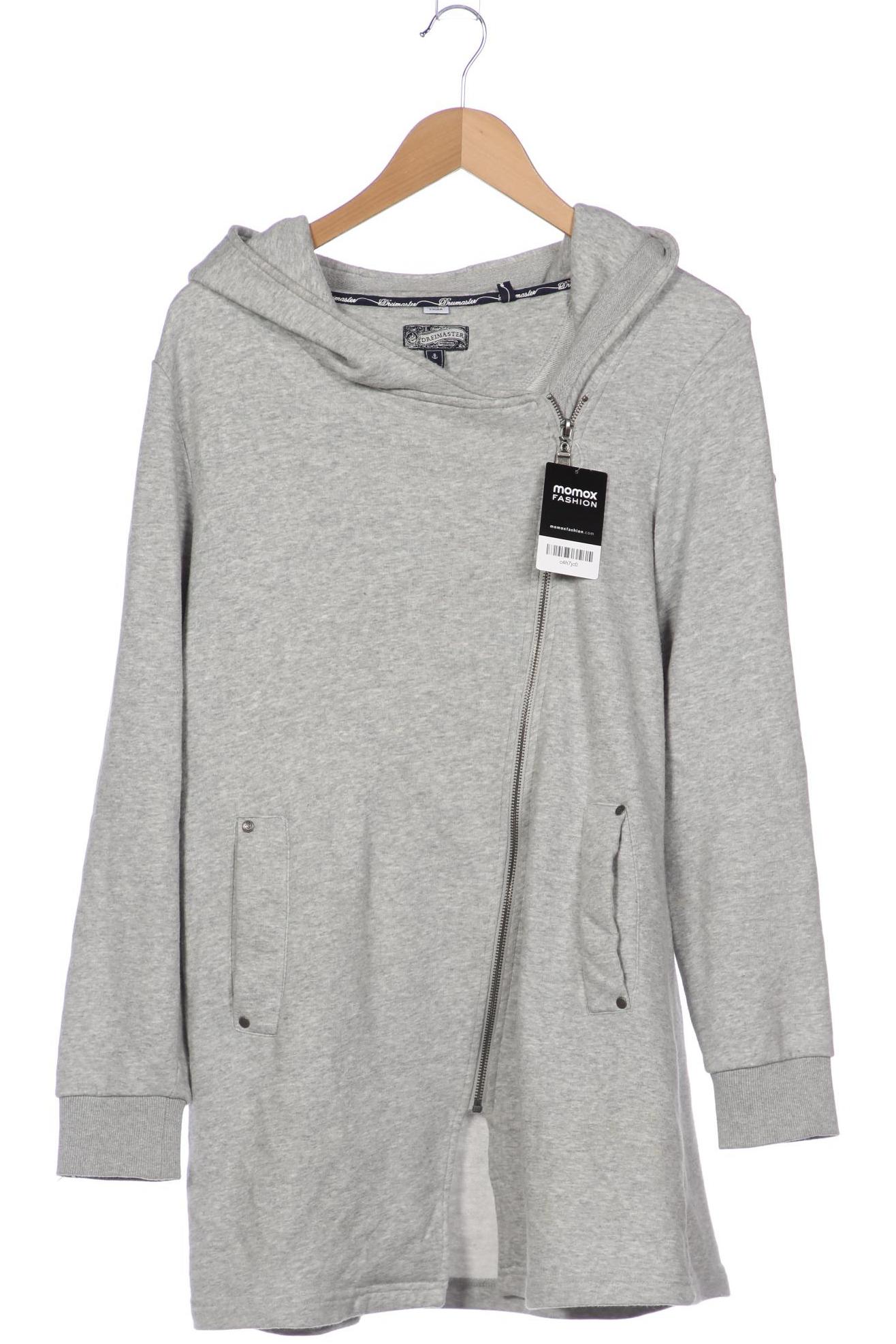 

DreiMaster Damen Kapuzenpullover, grau, Gr. 44
