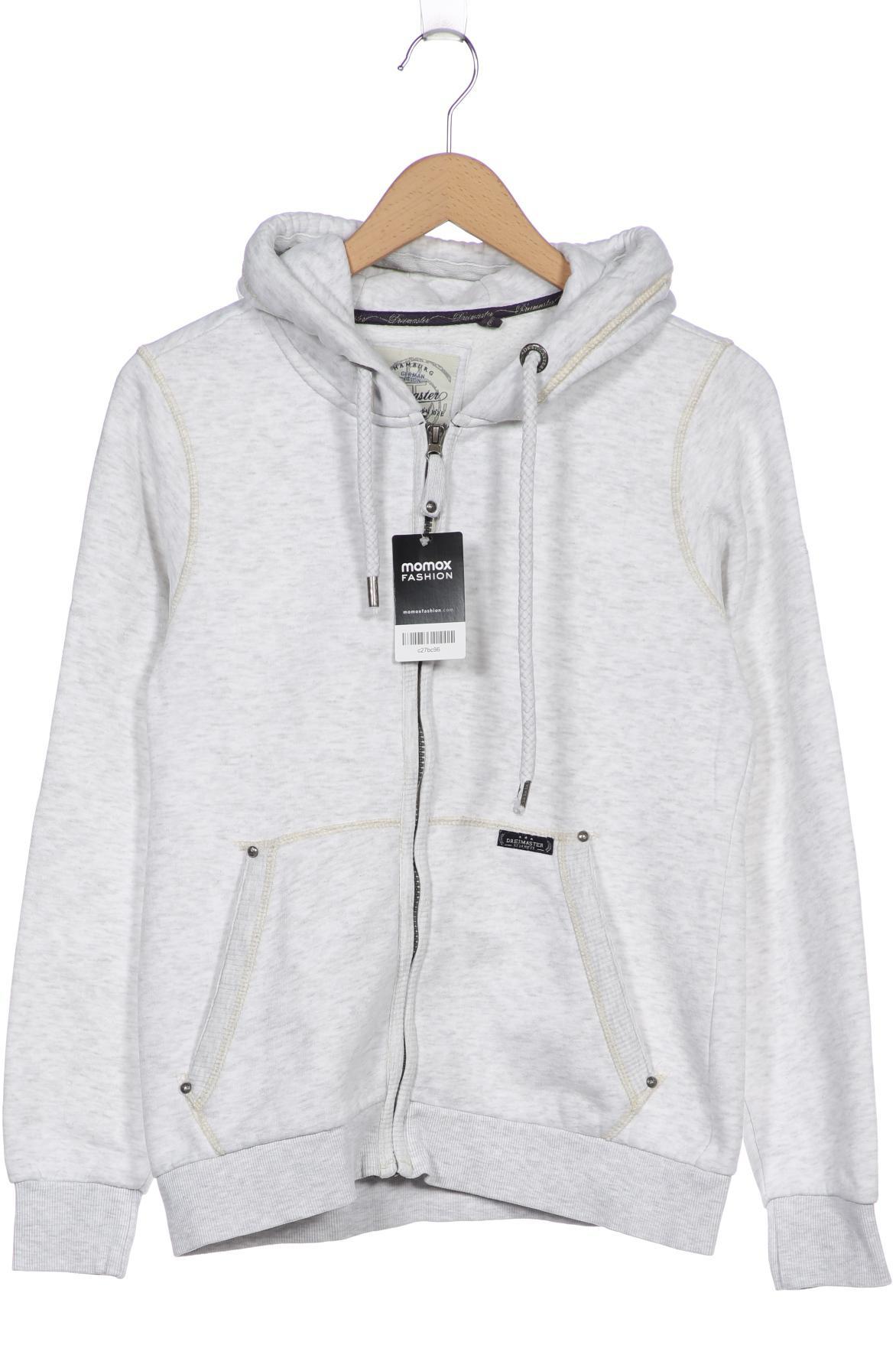 

DreiMaster Damen Kapuzenpullover, grau