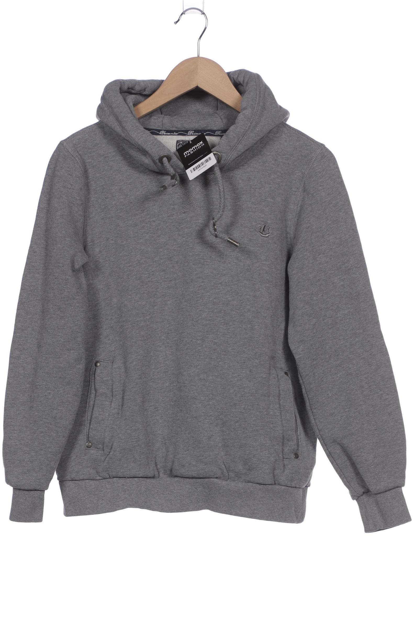 

DreiMaster Damen Kapuzenpullover, grau, Gr. 42