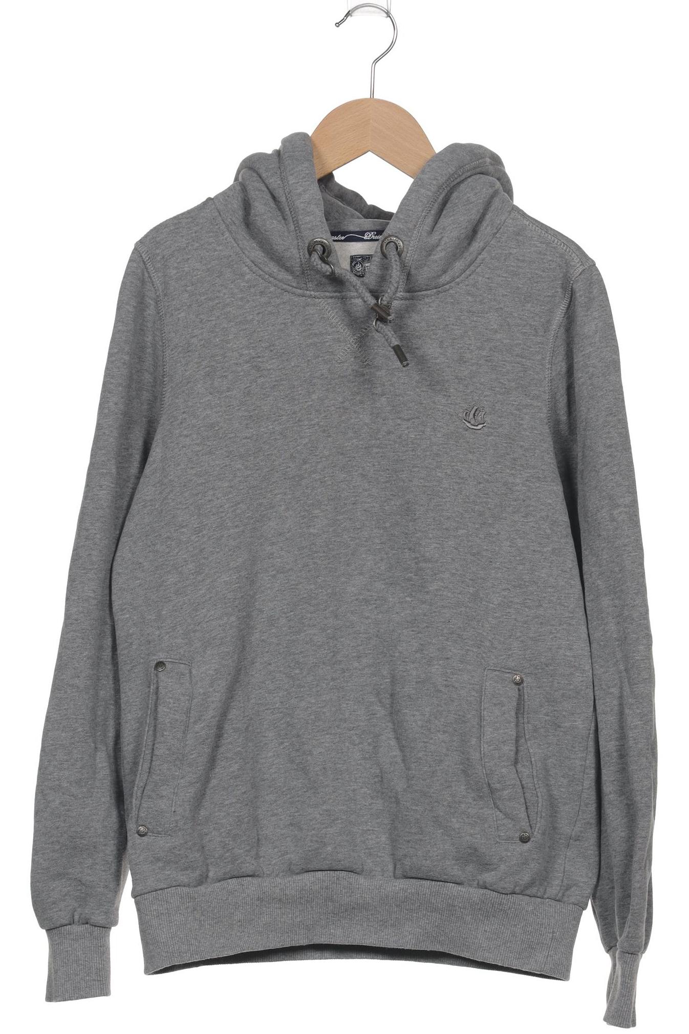

DreiMaster Damen Kapuzenpullover, grau, Gr. 36