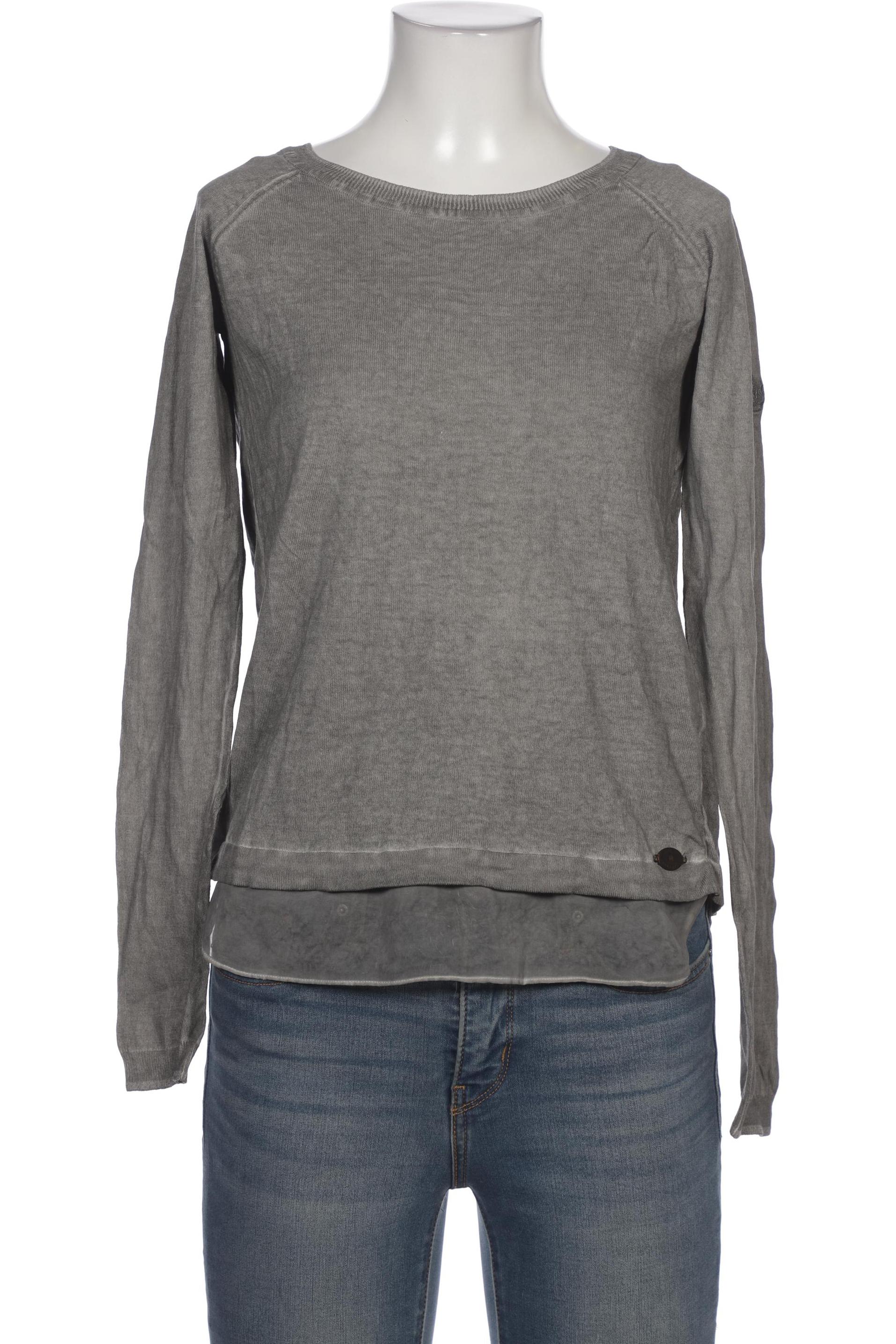 

DreiMaster Damen Langarmshirt, grau