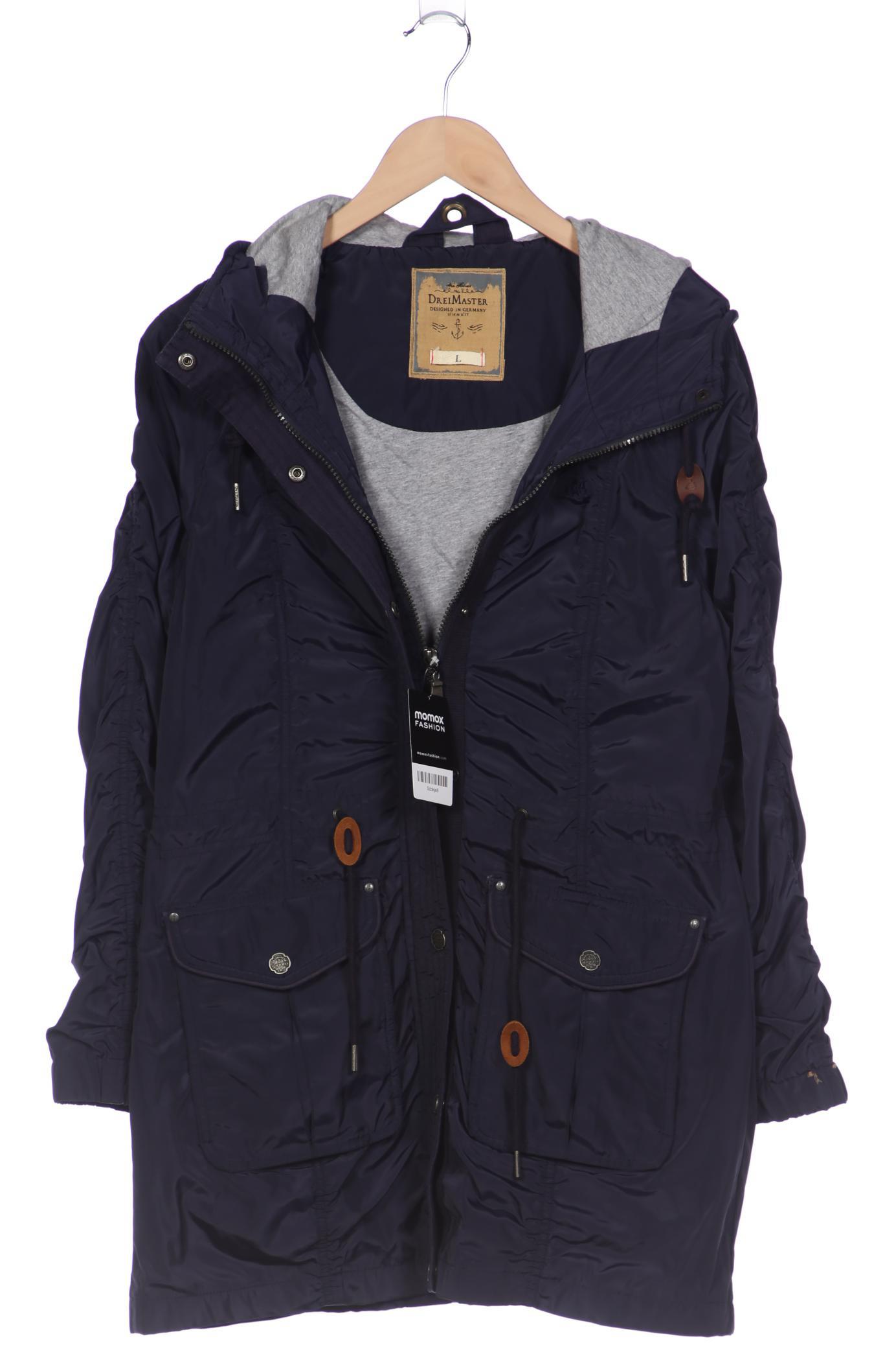 

DreiMaster Damen Mantel, marineblau