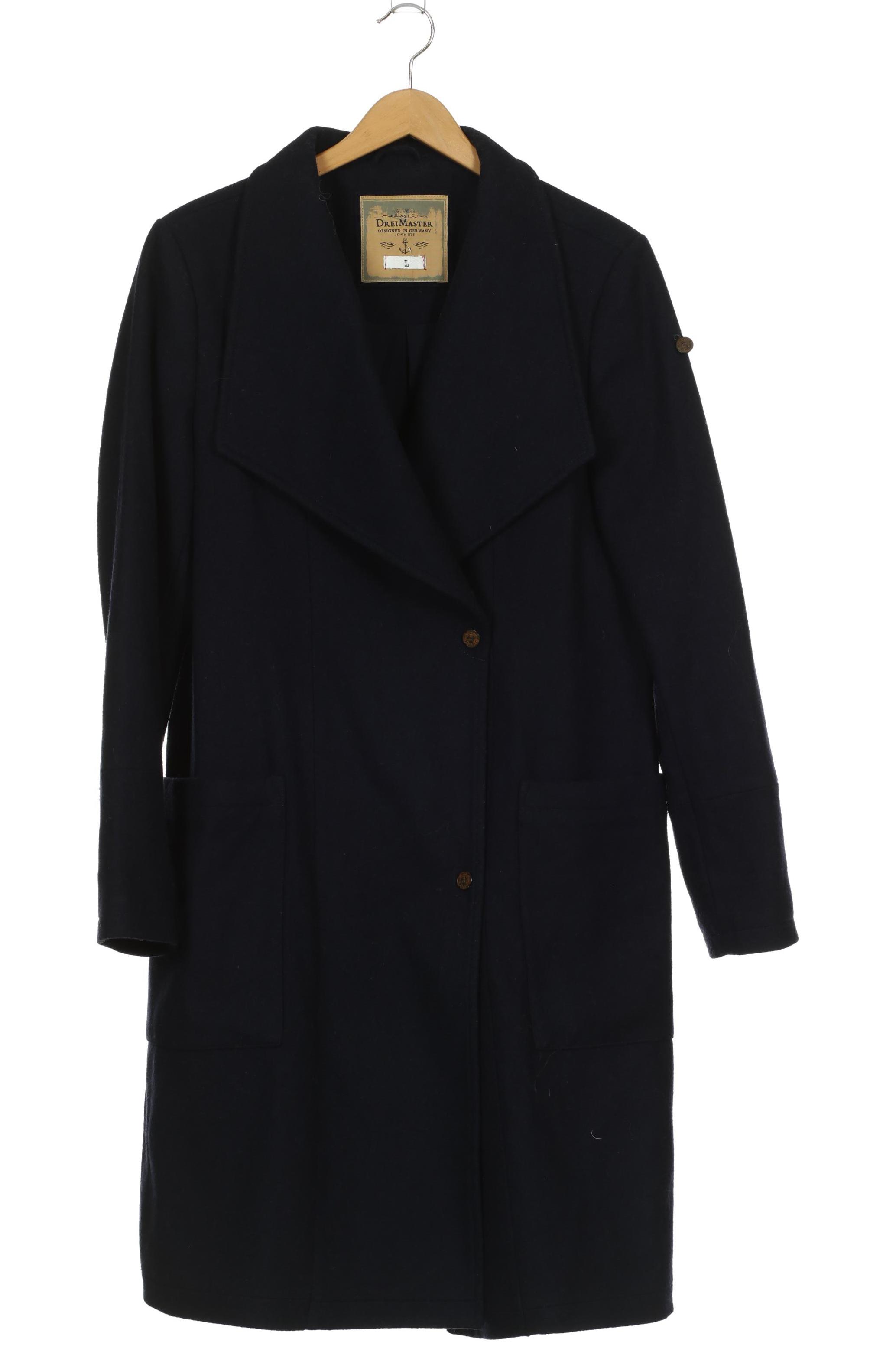 

DreiMaster Damen Mantel, blau, Gr. 42