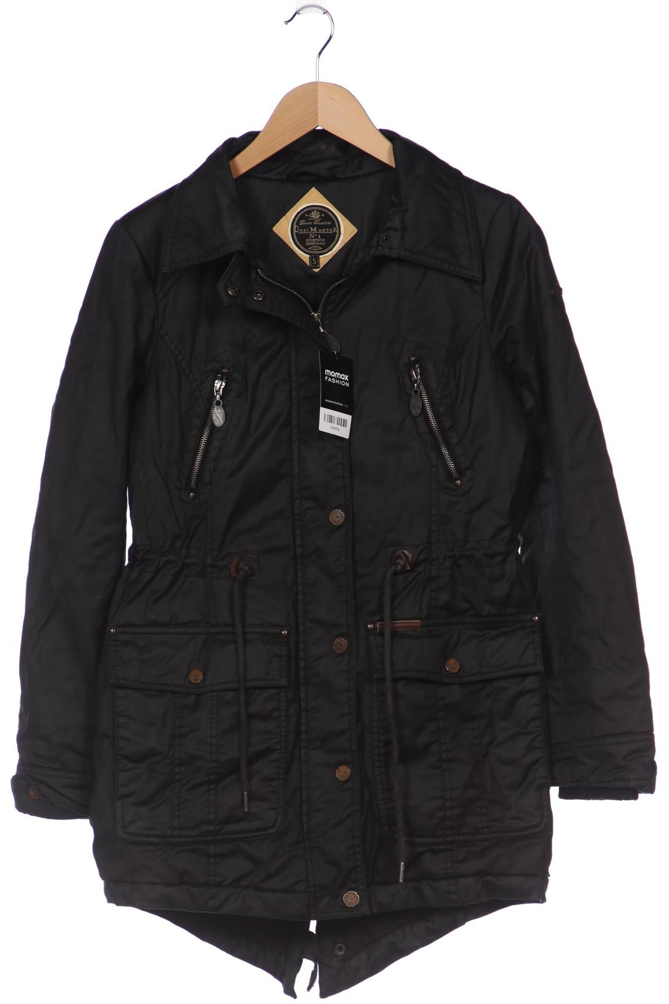 

DreiMaster Damen Mantel, schwarz, Gr. 36