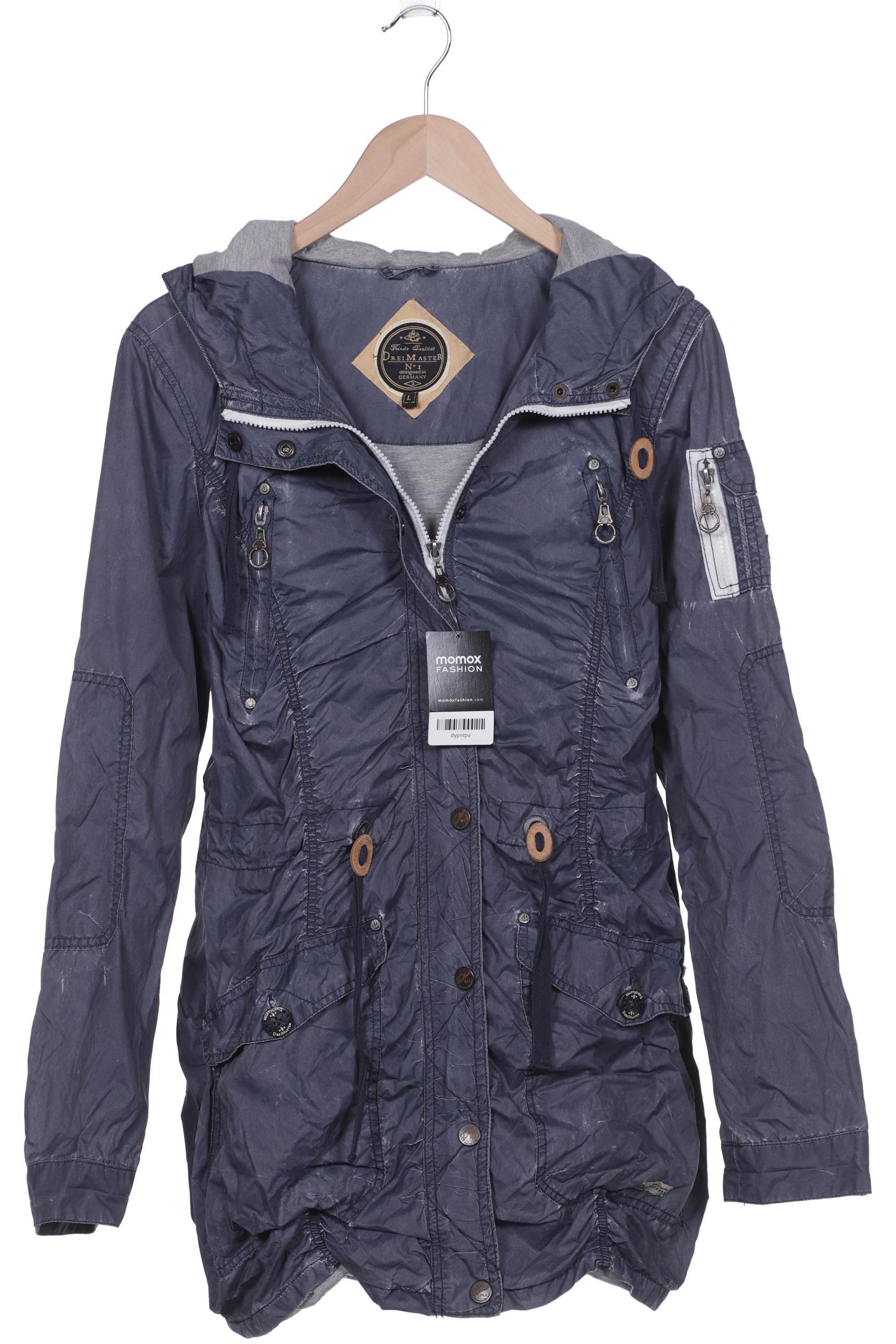 

DreiMaster Damen Mantel, marineblau, Gr. 42